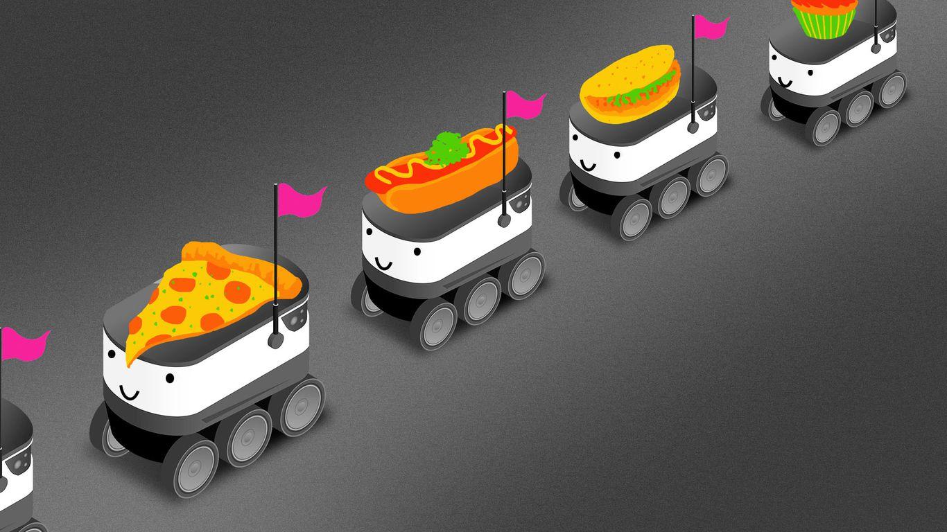 1366x768 College students may soon encounter food delivery robots