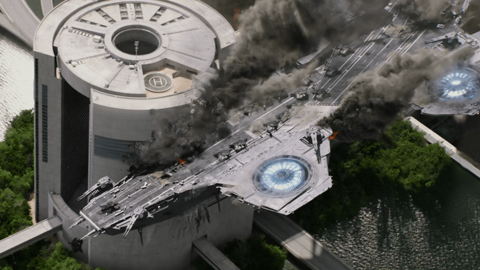 1920x1080 Helicarrier. Marvel Cinematic Universe