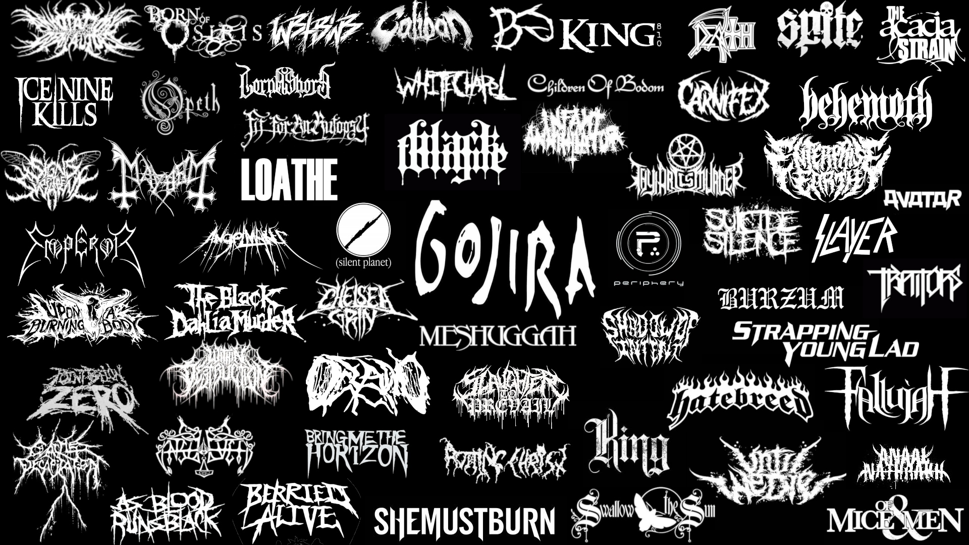1920x1080 had to show my love: gojira