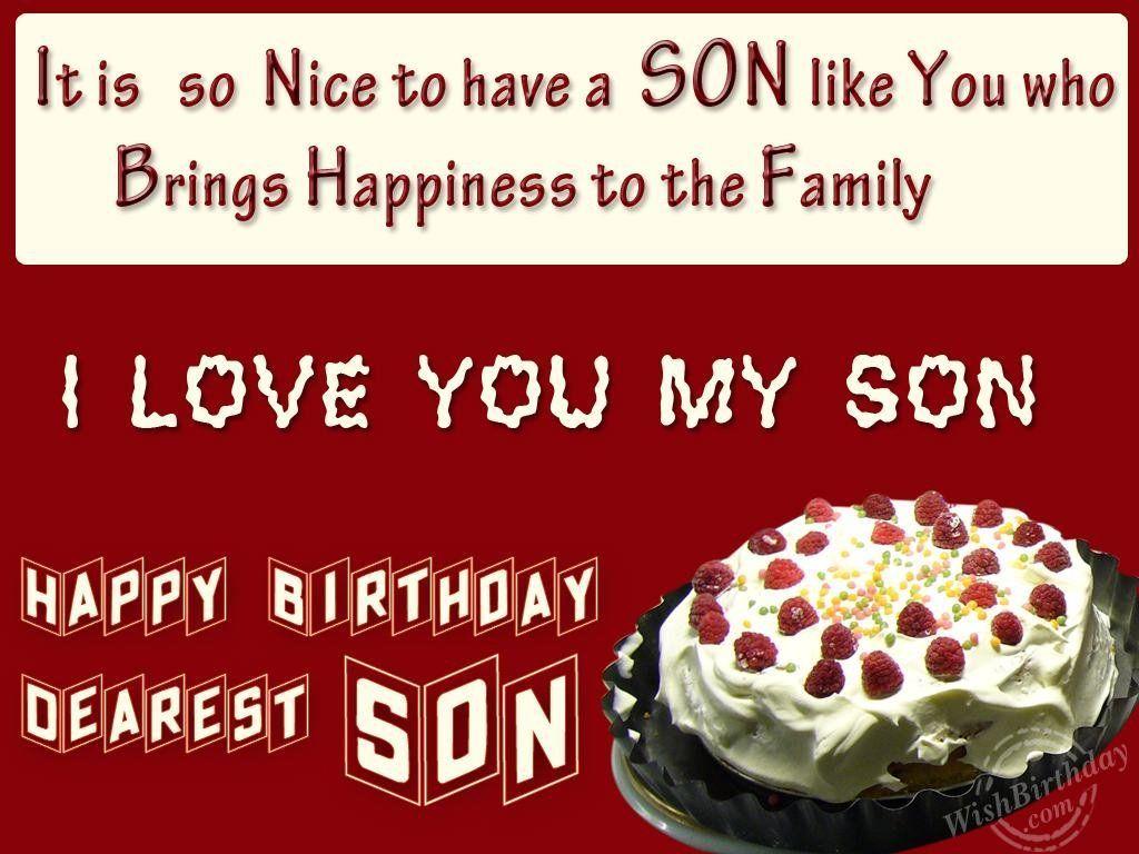 1024x768 Birthday Son Wallpaper