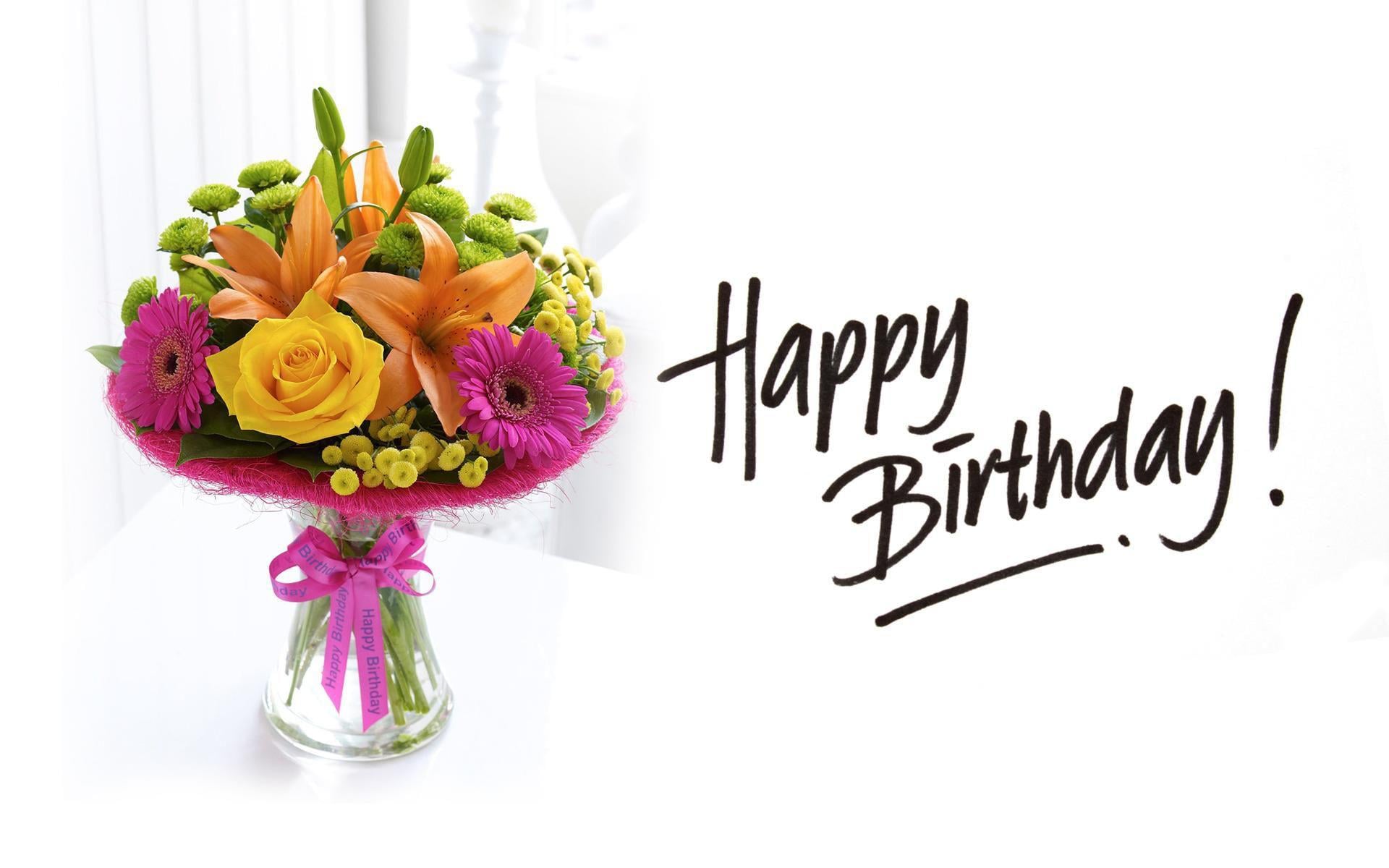 1920x1200 Happy Birthday With Gift Of Buke HD Wallpaper. HD Birthday Wallpaper for Mobile and Desktop