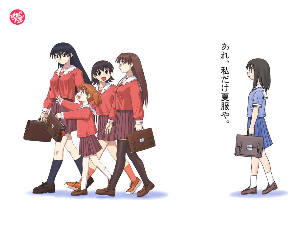 1024x768 Azumanga Daioh Wallpaperx768