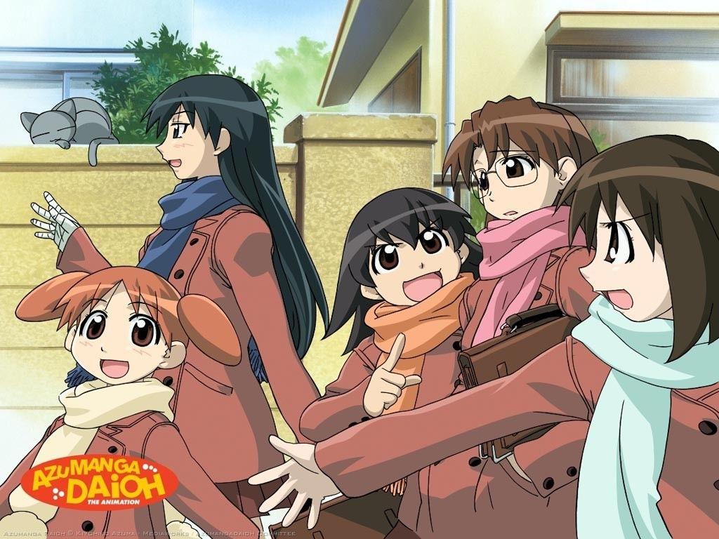 1024x768 Azumanga Daioh Wallpaper. Azumanga daioh, Anime, Image