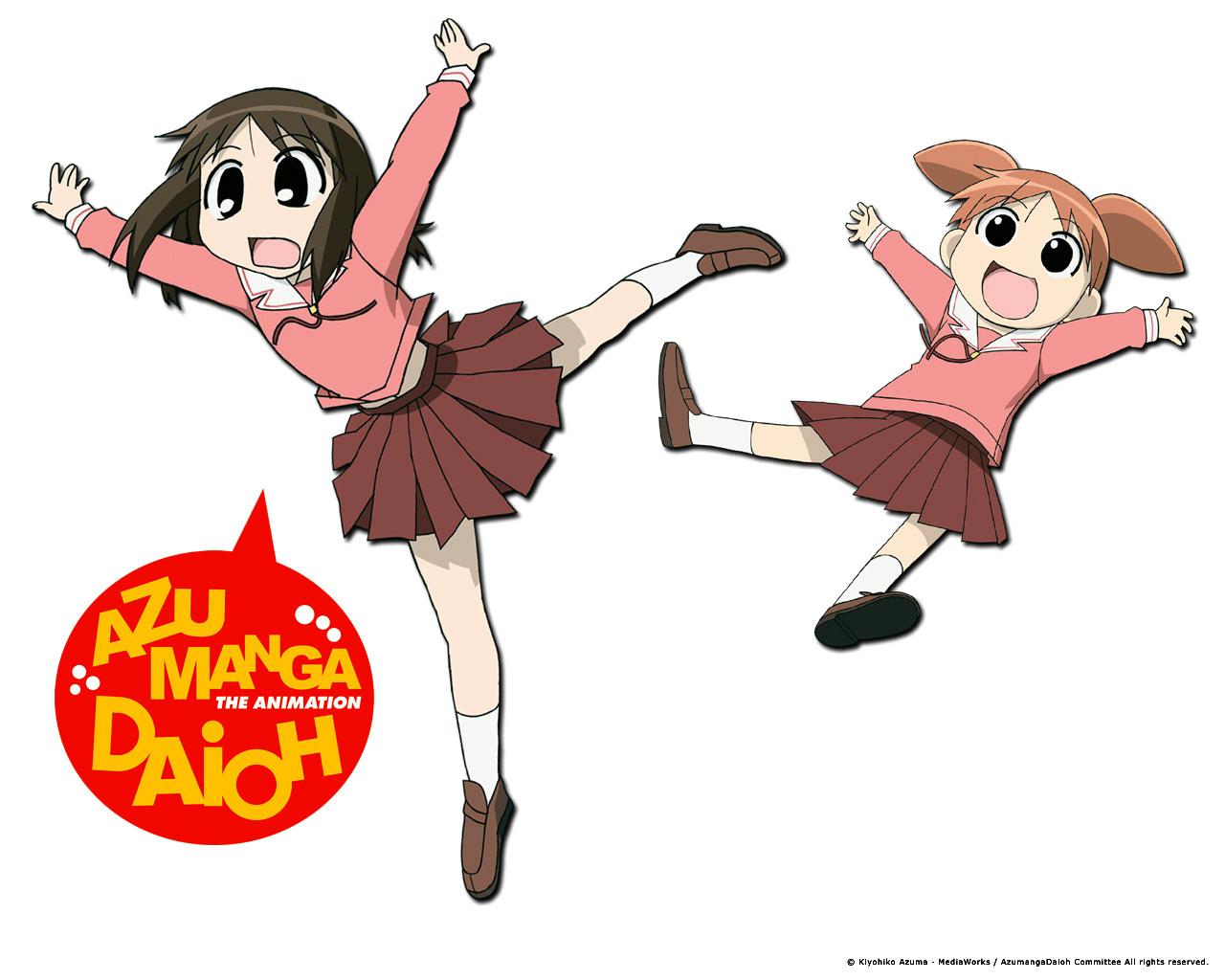 1280x1024 chio chan and osaka <3 Daioh wallpaper