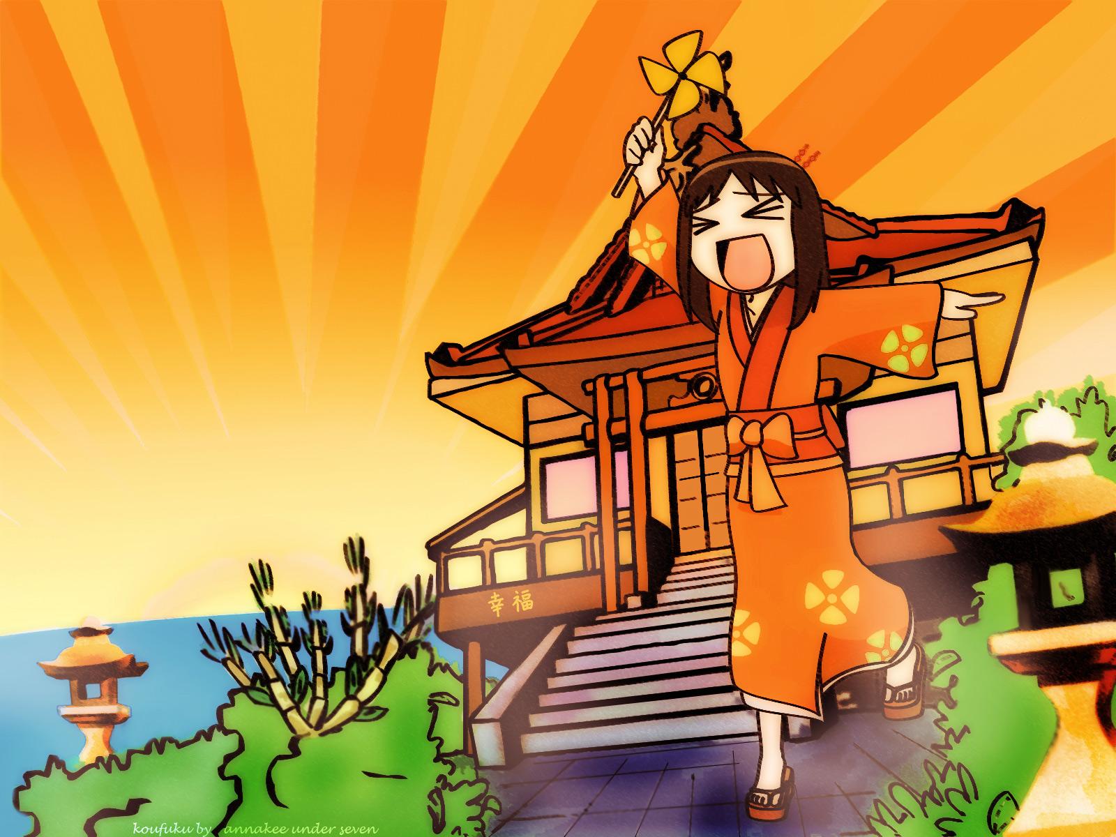 1600x1200 Anime Azumanga Daioh Wallpaper:1600x1200
