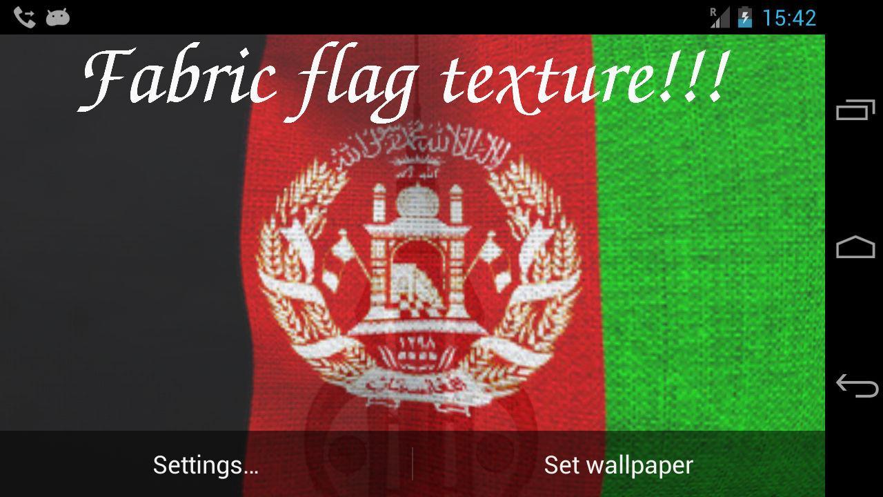 1280x720 Afghanistan Flag Live Wallpaper v4.2.5 (com.app4joy.afghanistan_free) for Android