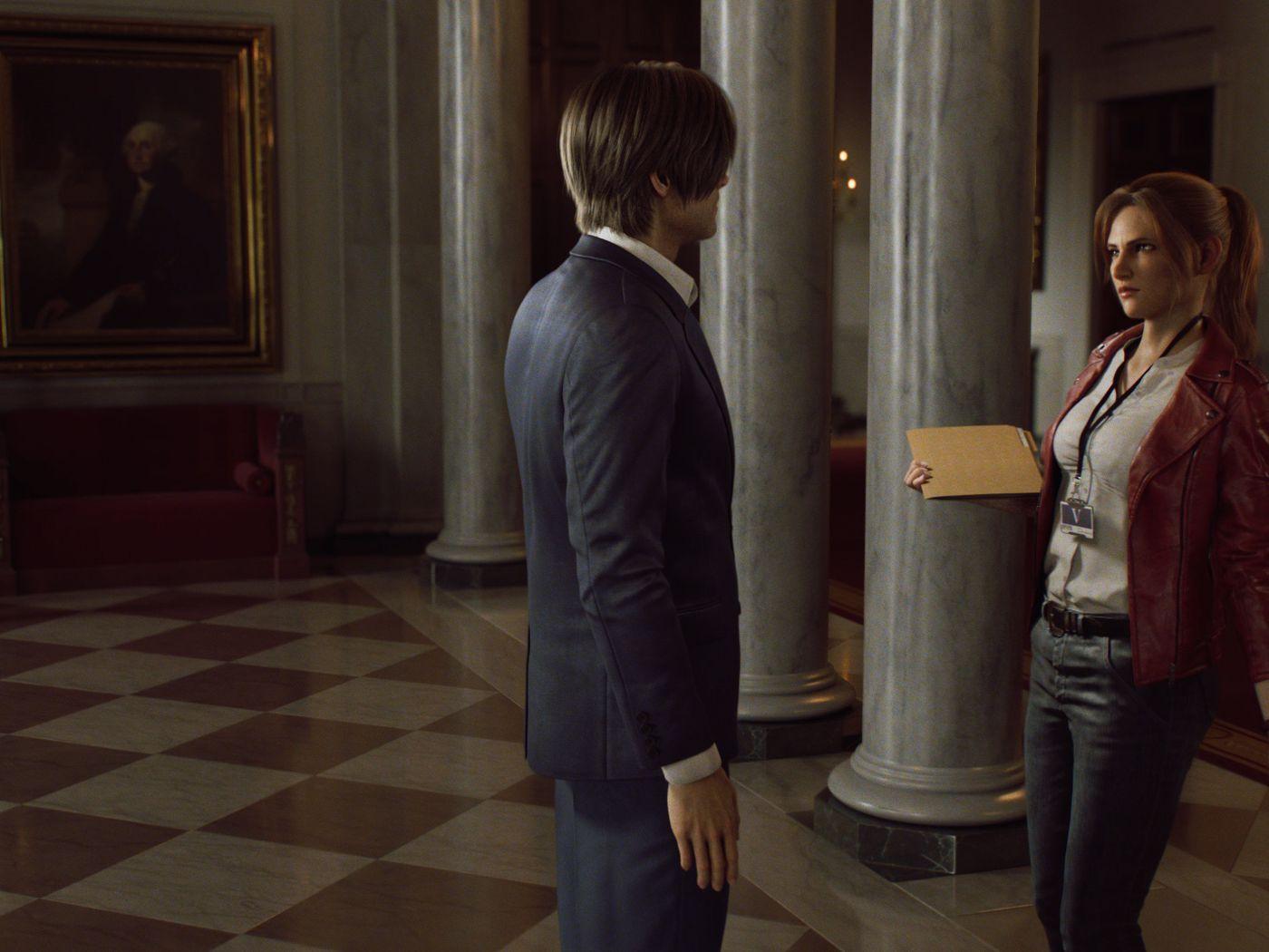 1400x1050 for Netflix's Resident Evil: Infinite Darkness unites Leon and Claire