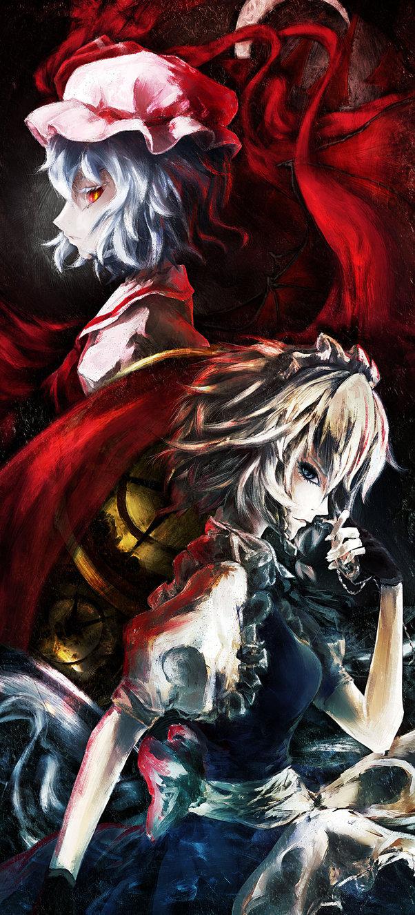 602x1326 koumagumi Izayoi Fan Art
