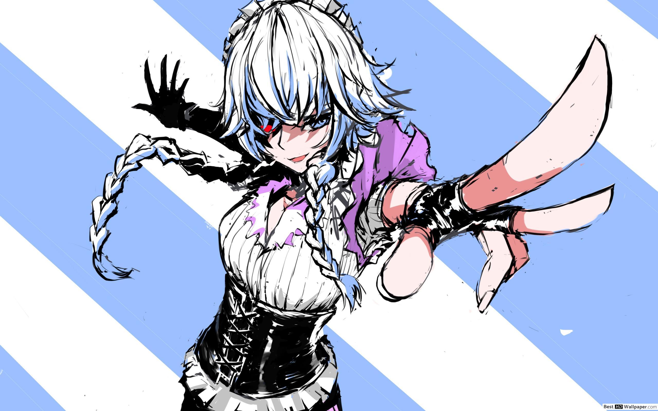 2560x1600 Touhou Izayoi HD wallpaper download