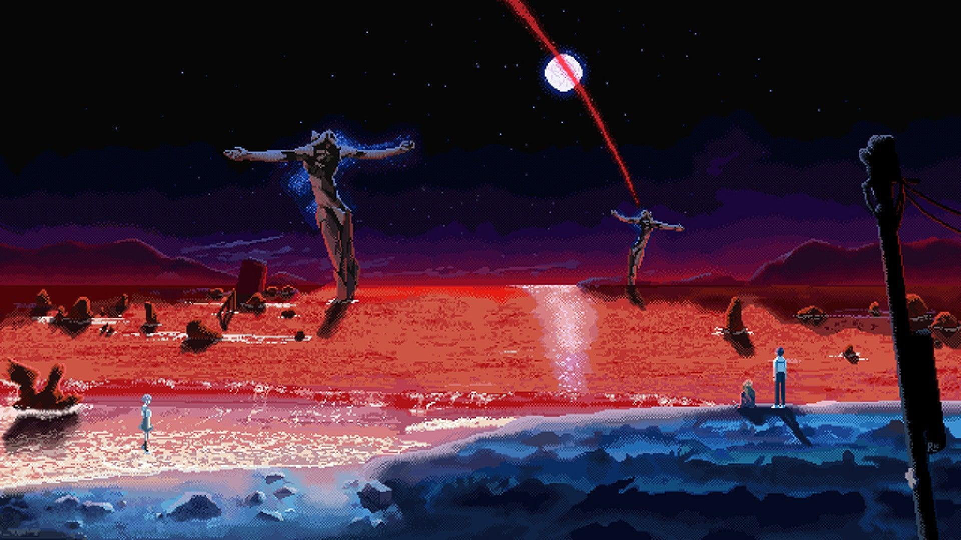 1920x1080 End of Evangelion art: evangelion