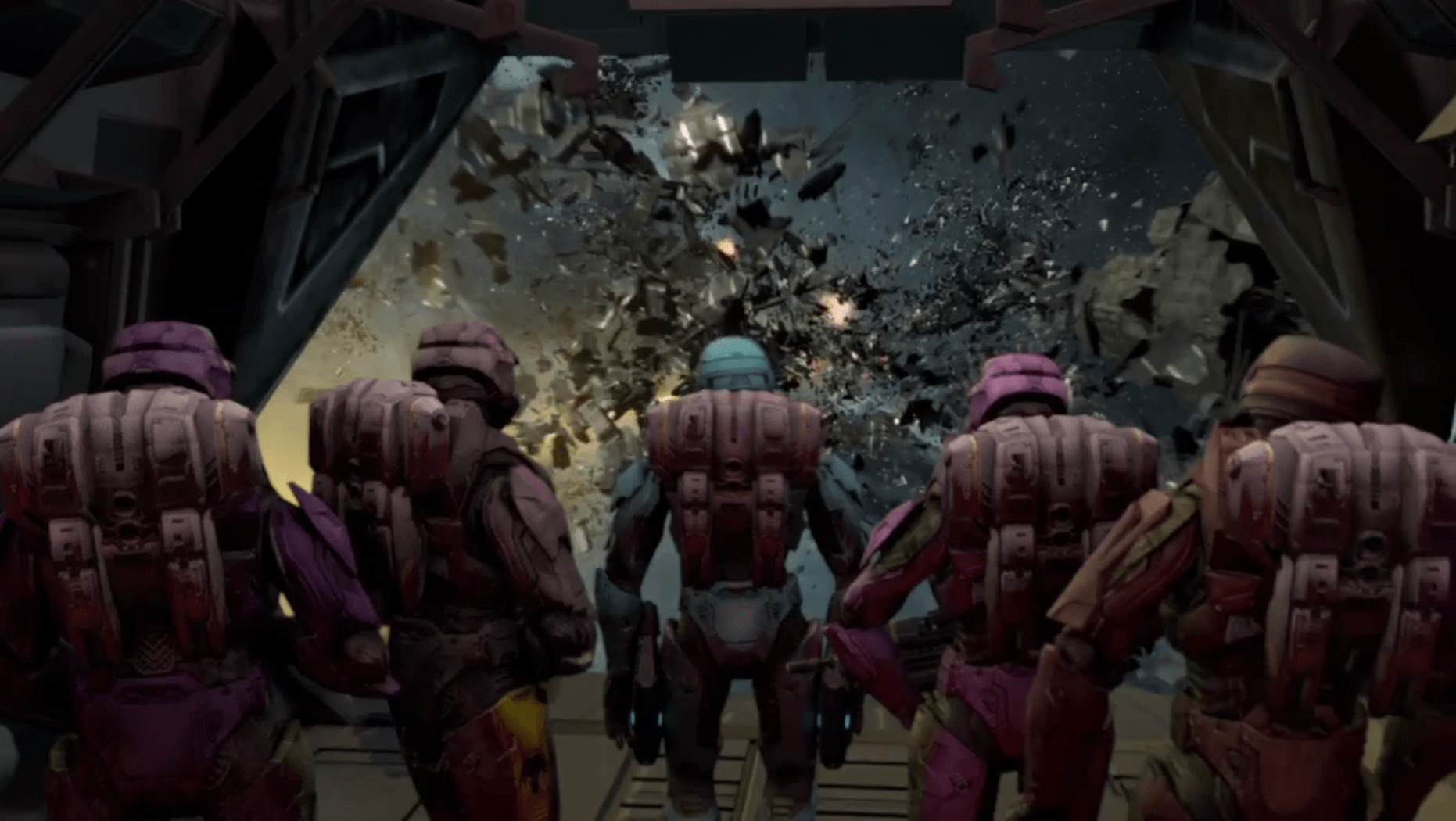 1862x1050 Halo Red Vs Blue Project Freelancer Wallpaper