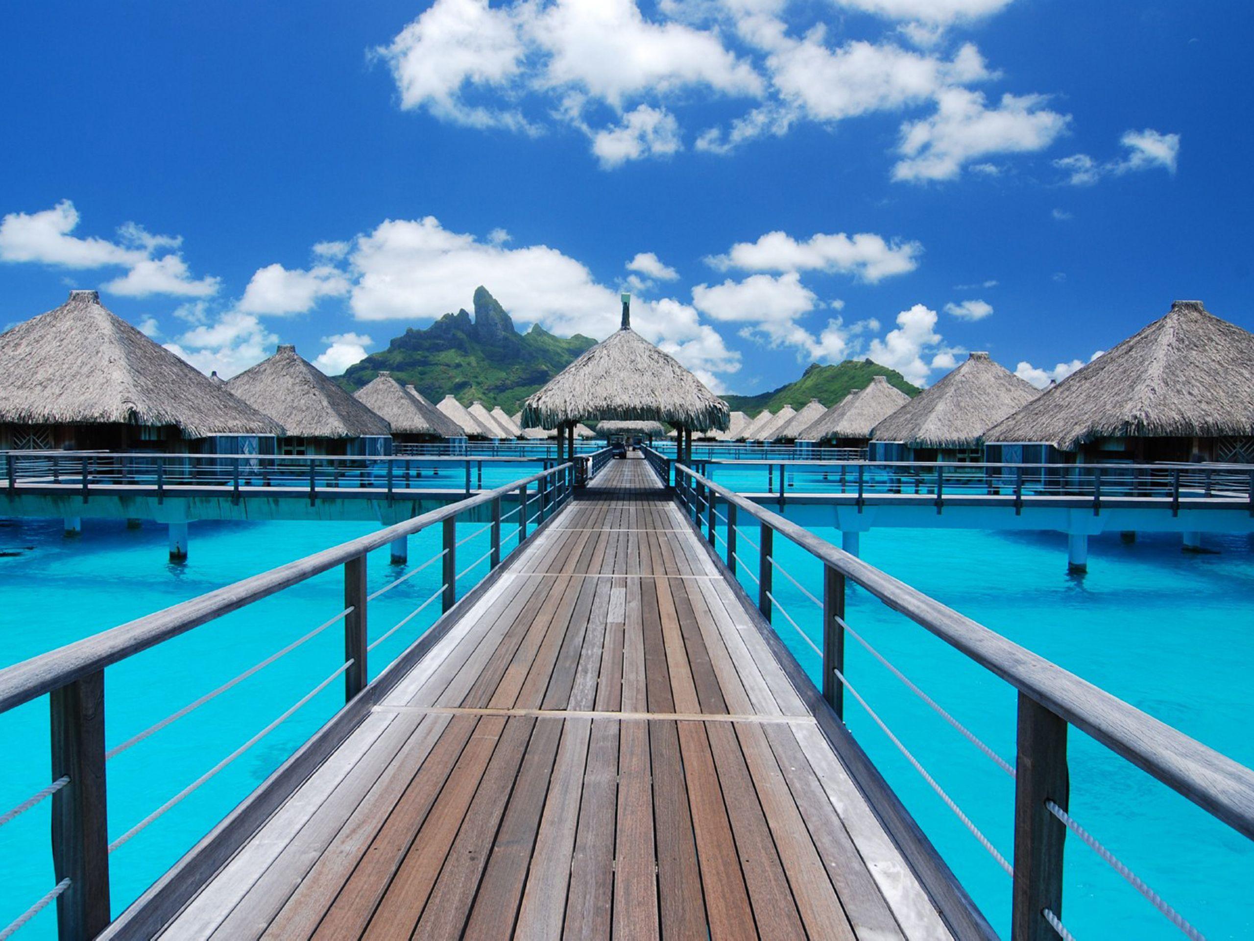 2560x1920 Bora Bora Background HD