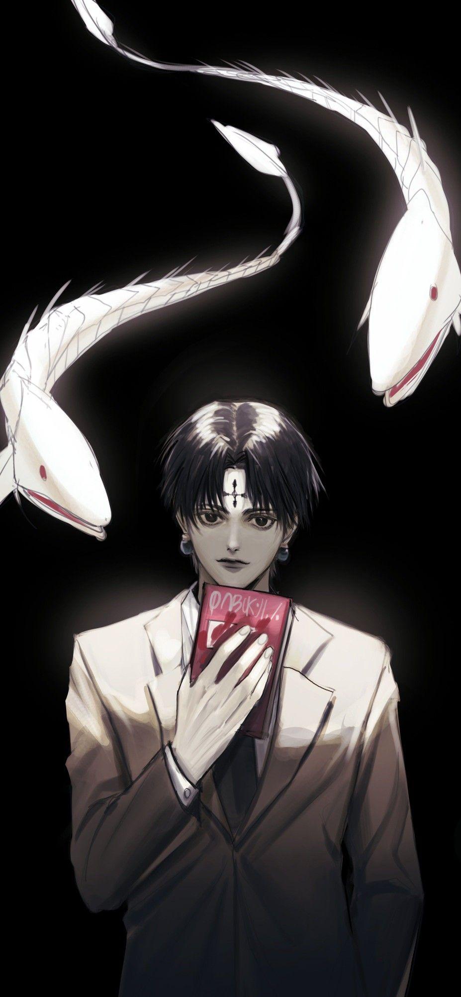 927x2003 Chrollo Lucilfer HxH Wallpaper