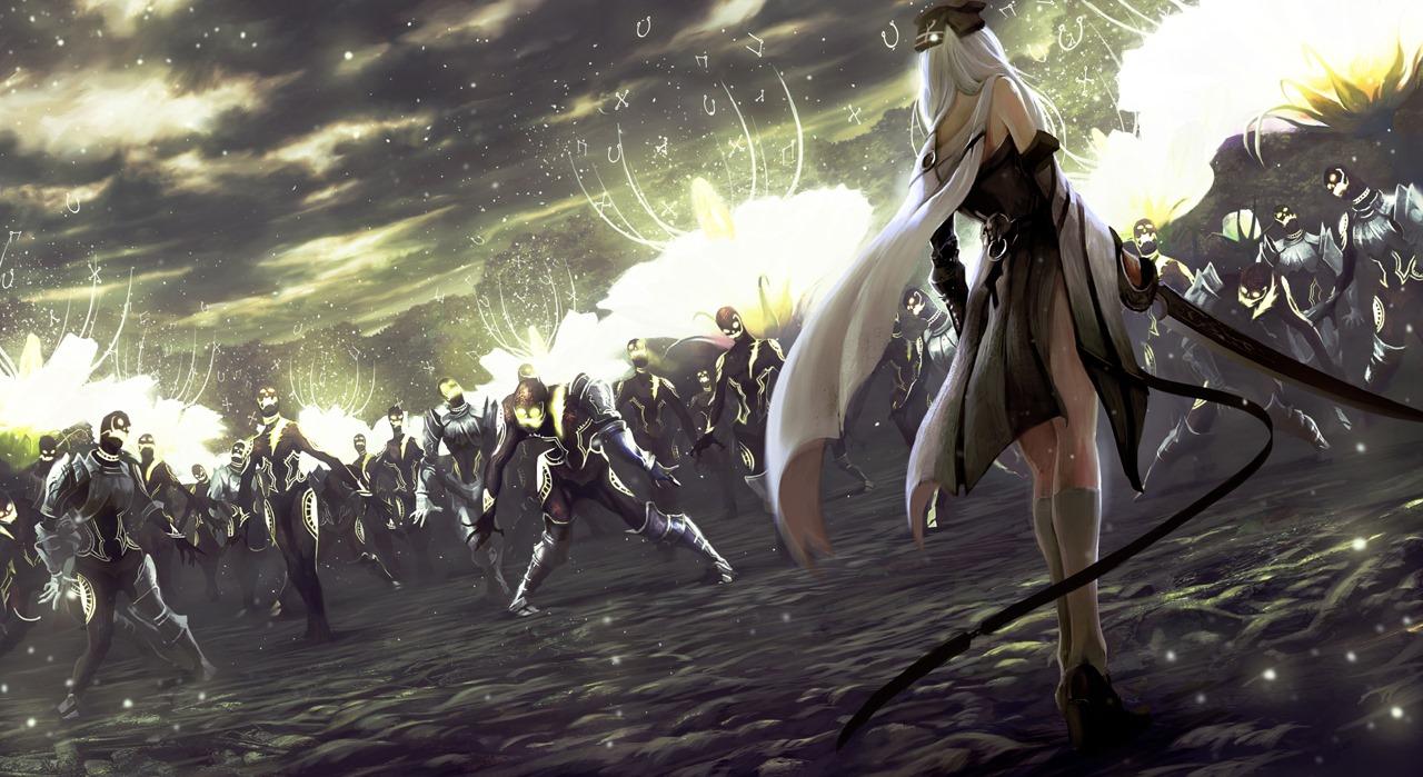 1280x699 Drakengard 3 wallpaper (most are [1920x1080] and feature Zero)
