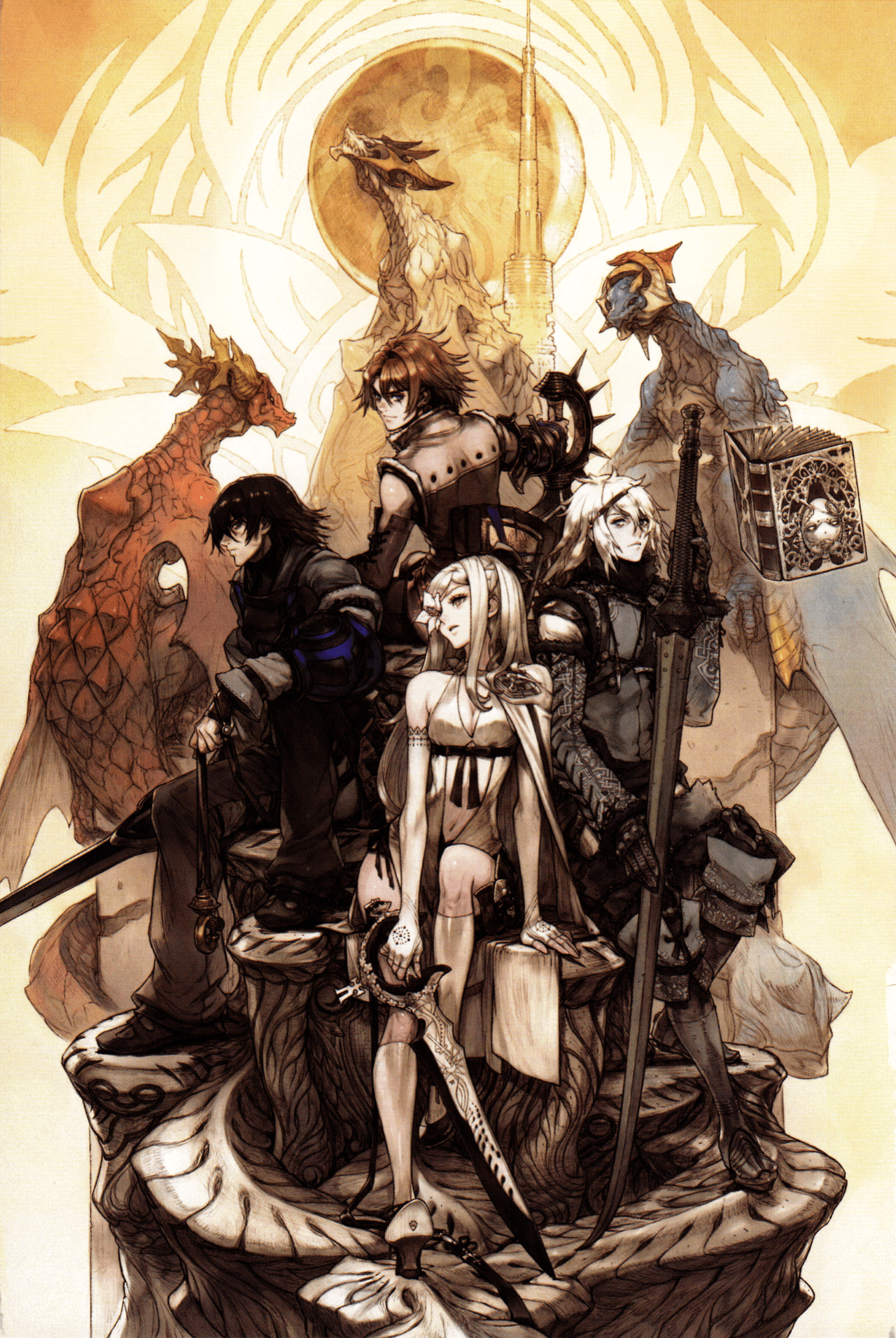 1280x1911 Drakengard Phone Wallpaper
