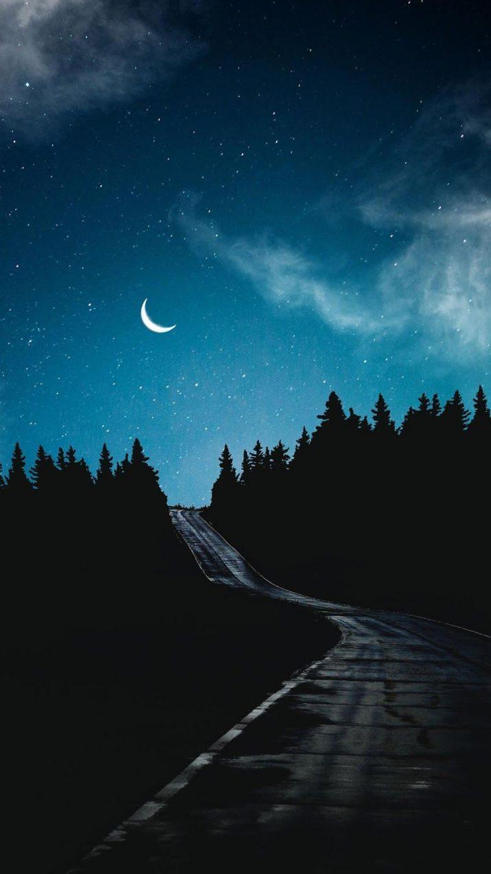 715x1271 Moon Wallpaper