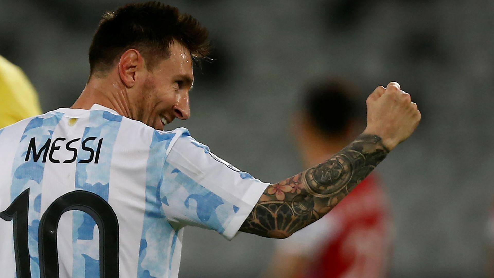 1920x1080 Argentina 1 1 Chile: Lionel Messi On Target In Copa America Group A Opener