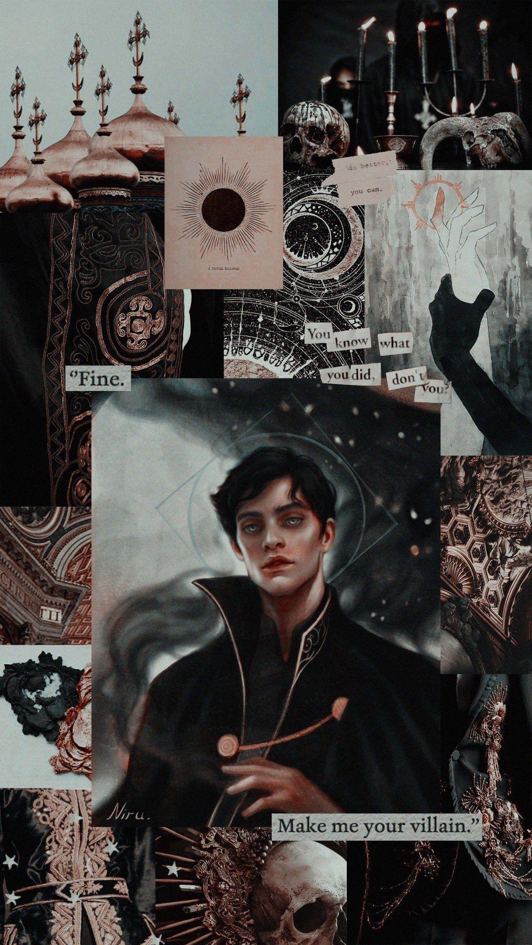 1080x1920 jess. anakin supremacist on Twitter. Book wallpaper, Shadow and bone fanart, The darkling