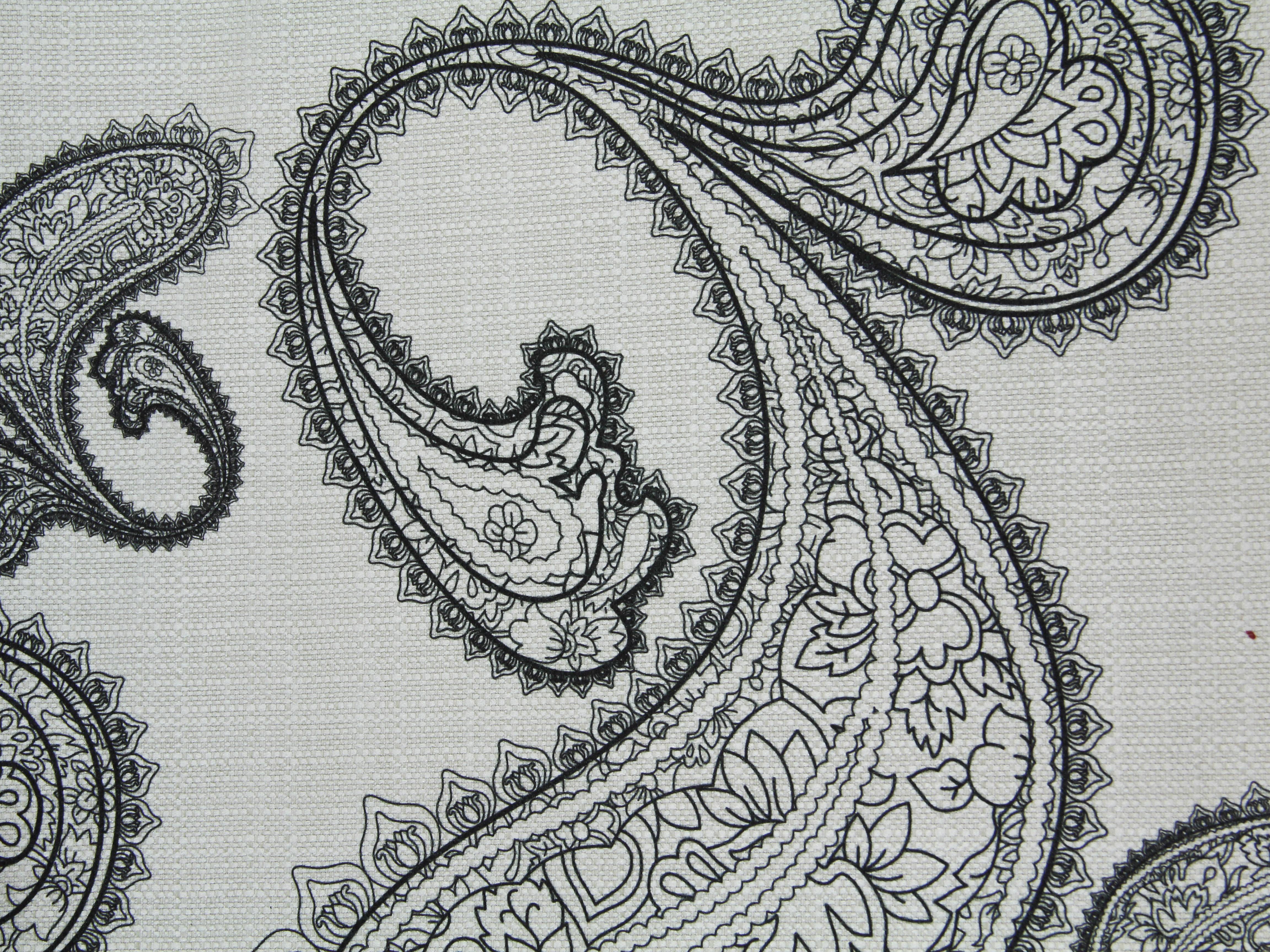 4608x3456 floral fabric texture black white stock pattern cloth wallpaper