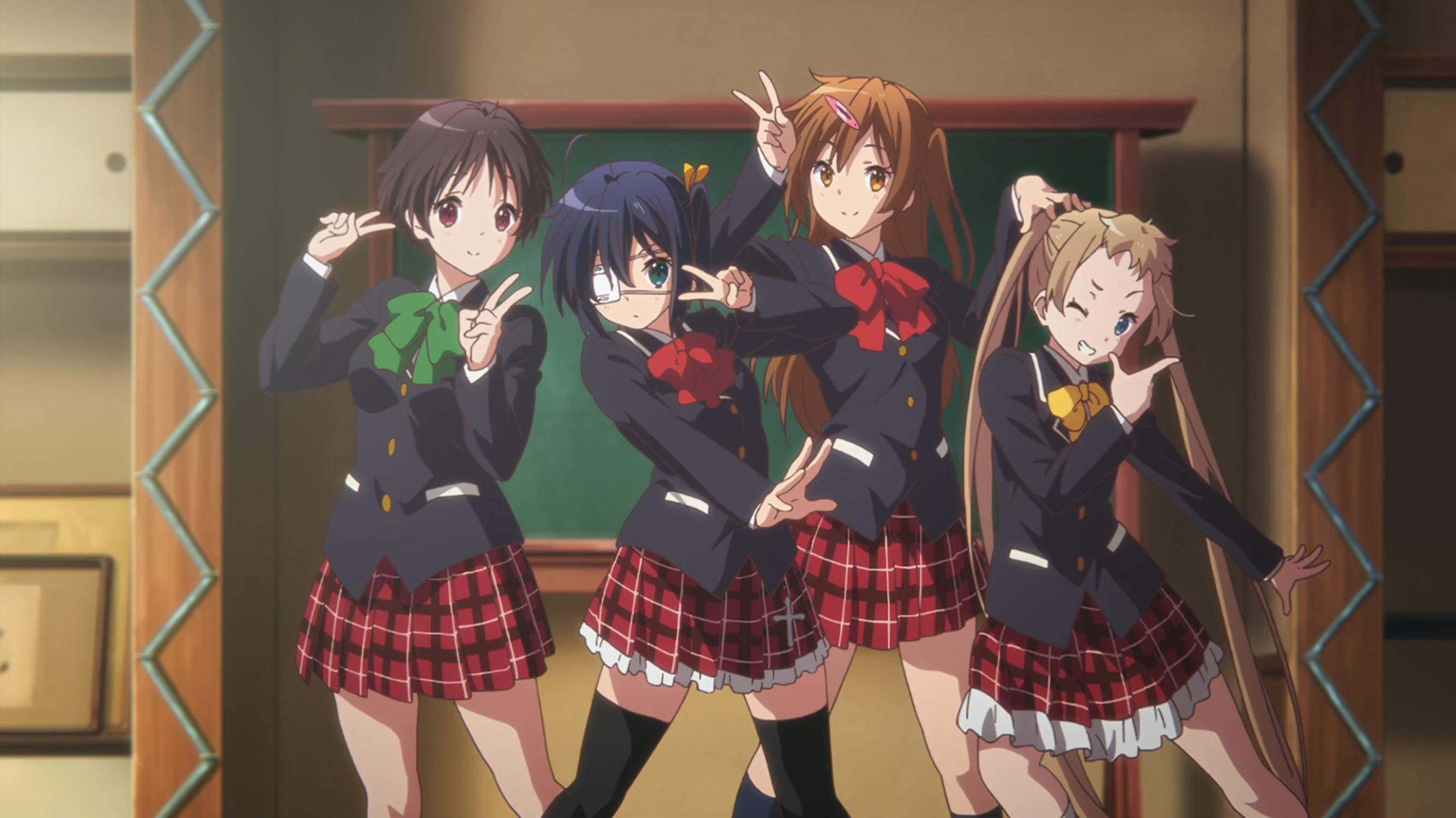 2667x1500 Shinka Nibutani, Rikka Takanashi, Kumin Tsuyuri, Sanae Dekomori wallpaper