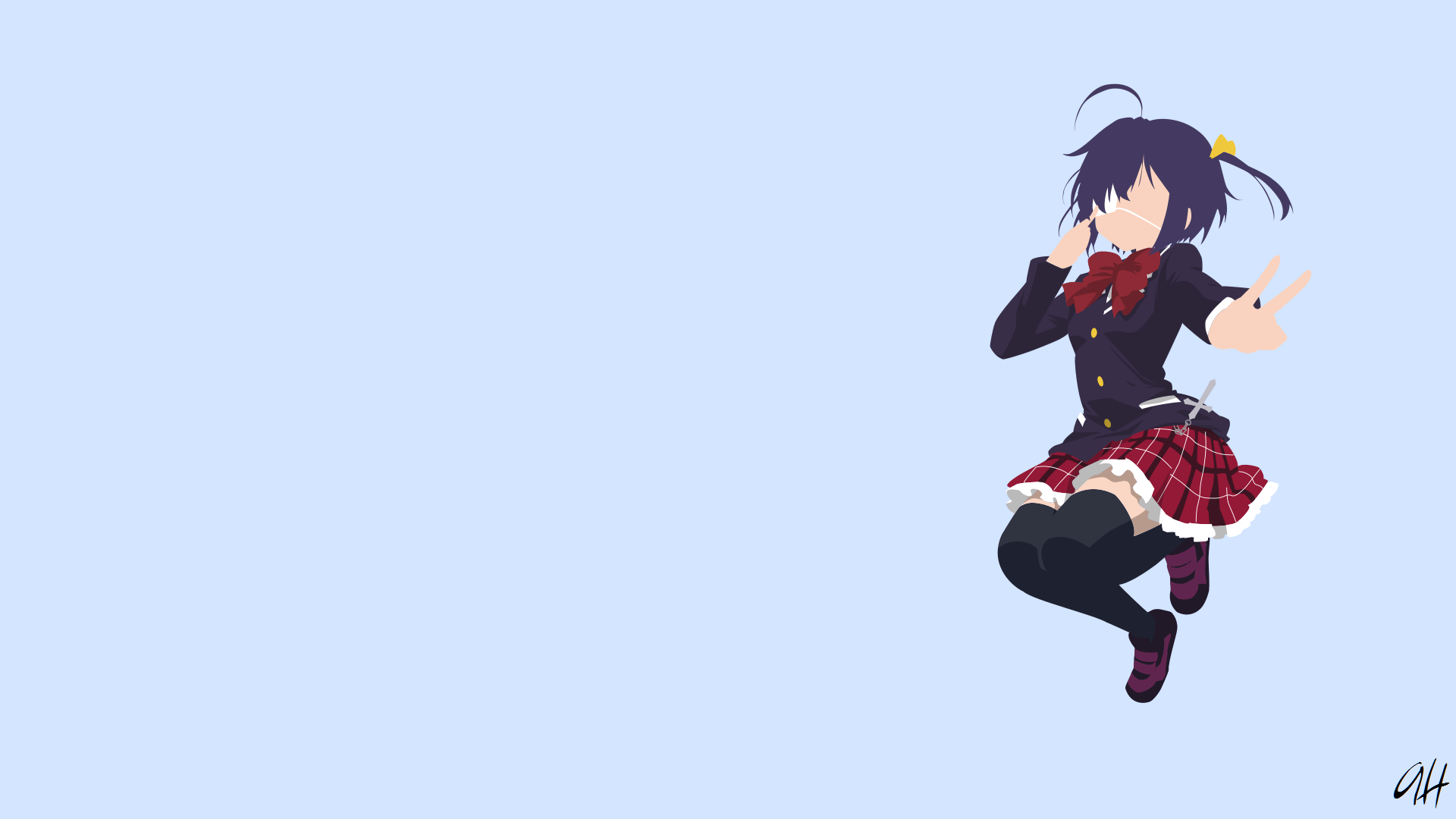 1920x1080 Rikka Takanashi HD Wallpaper