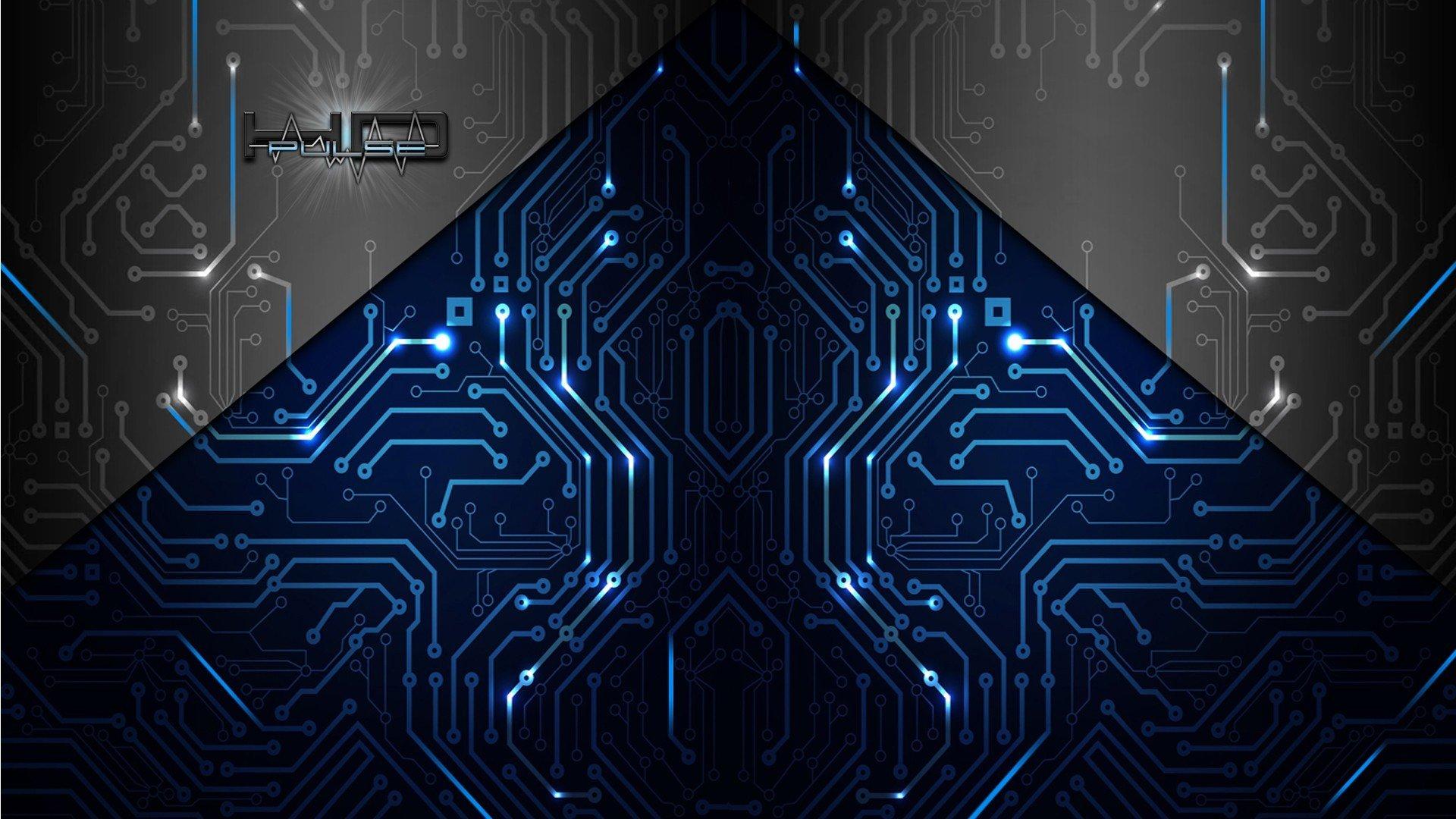 1920x1080 Free Download Electronic Background