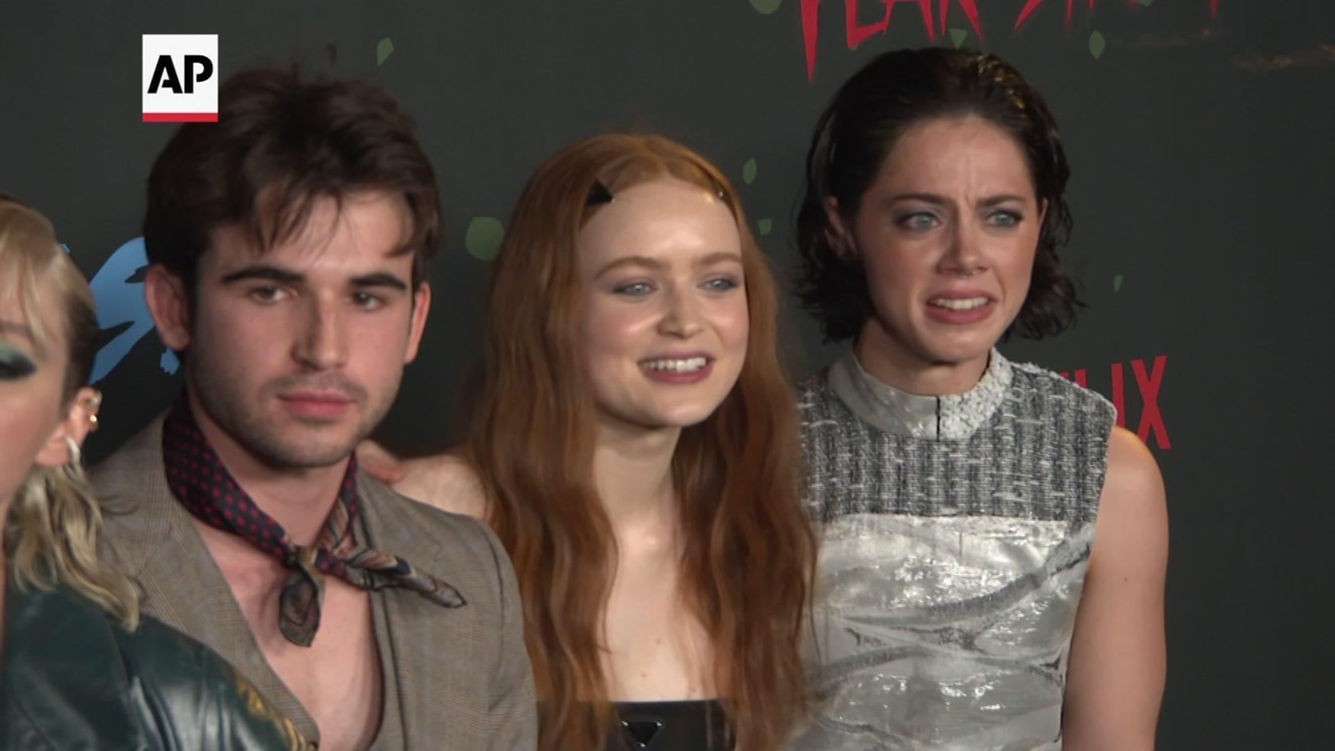 1920x1080 Sadie Sink, Gillian Jacobs pumped at 'Fear Street' premiere