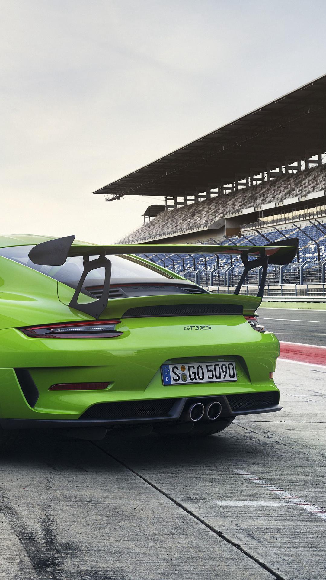1080x1920 Porsche 911 GT3 RS 2018 Rear iPhone 6s, 6 Plus, Pixel xl , One Plus 3t, 5 HD 4k Wallpaper, Image, Background, Photo and Picture