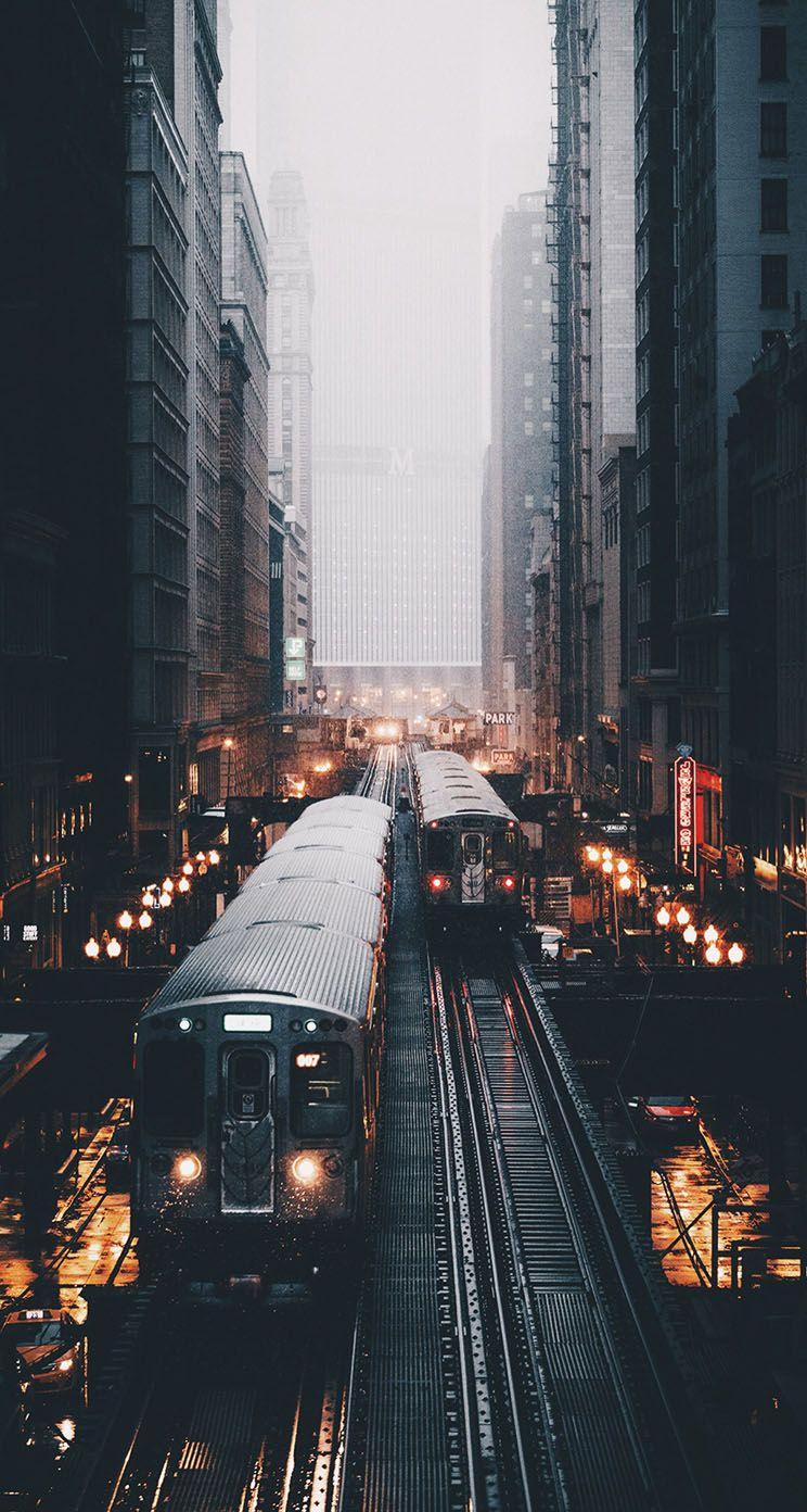 The city chicago city dolphins fog night one phone rogue windows  HD phone wallpaper  Peakpx