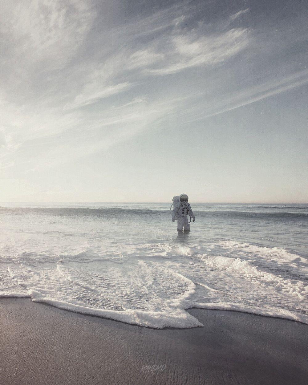 1000x1250 Astro water by Rob Hakemo (Hakemo). miPic. Sea aesthetic, Water aesthetic, Sci fi aesthetic