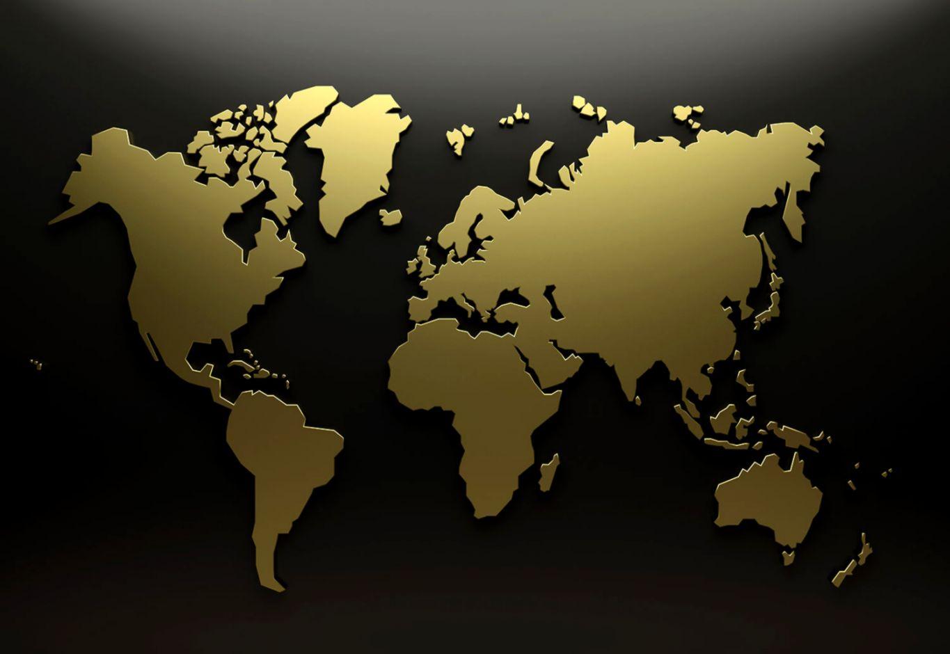 1365x940 Map Wallpaper