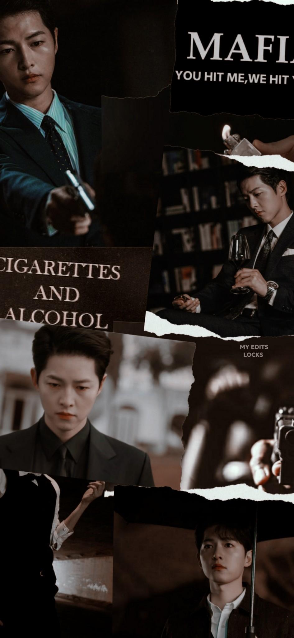 945x2048 song joongki wallpaper