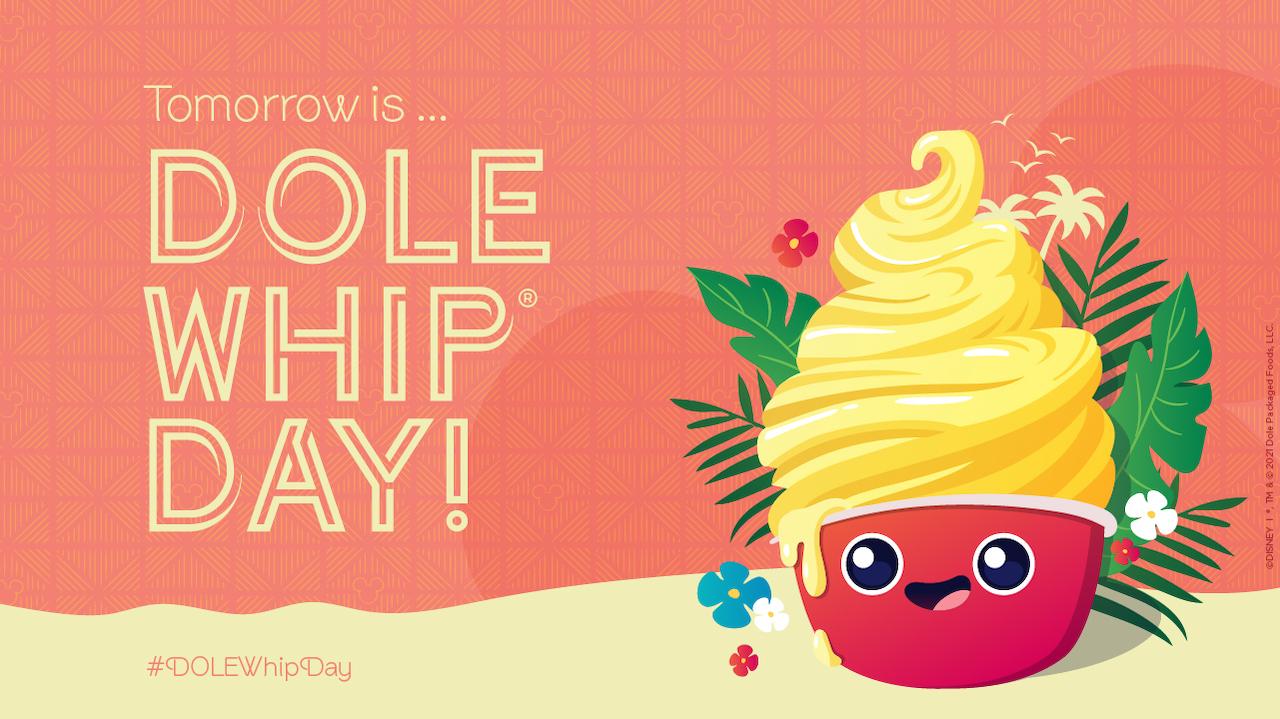 1280x719 First Ever DOLE Whip Day Is July 19! Celebrate Early With Exclusive Wallpaper Art Featuring The Iconic Disney Parks Treat. Disney Parks Blog