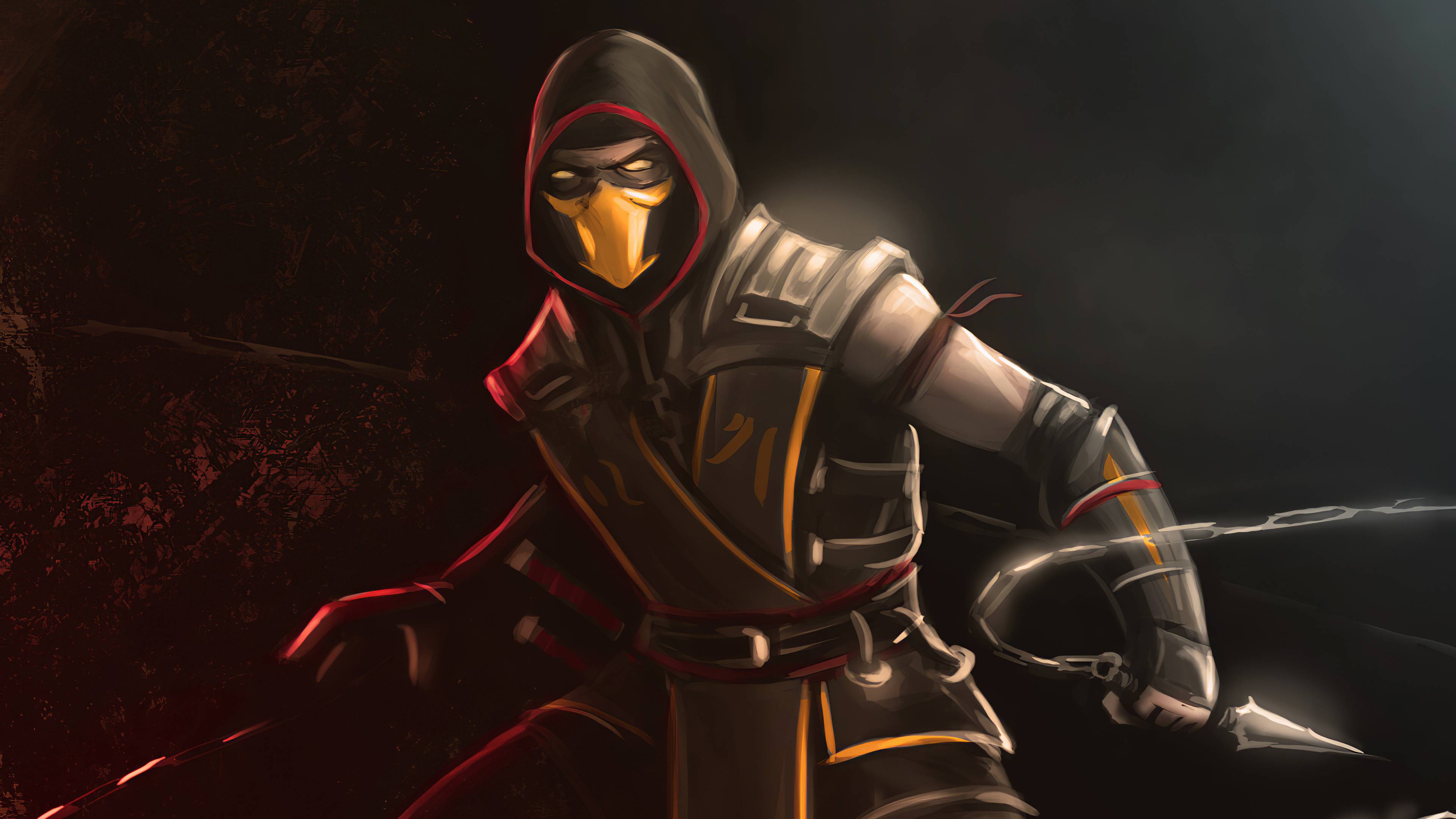 3840x2160 Sub Zero Mortal Kombat Art Wallpaper, HD Games 4K Wallpaper, Image, Photo And Background