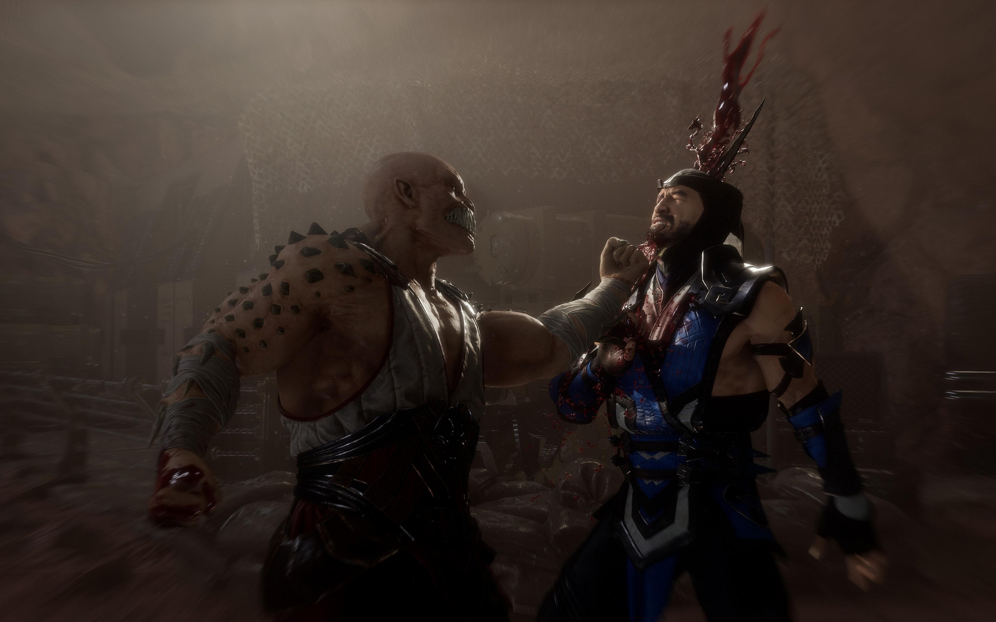 3840x2400 Baraka Sub Zero Mortal Kombat 11 4K Wallpaper