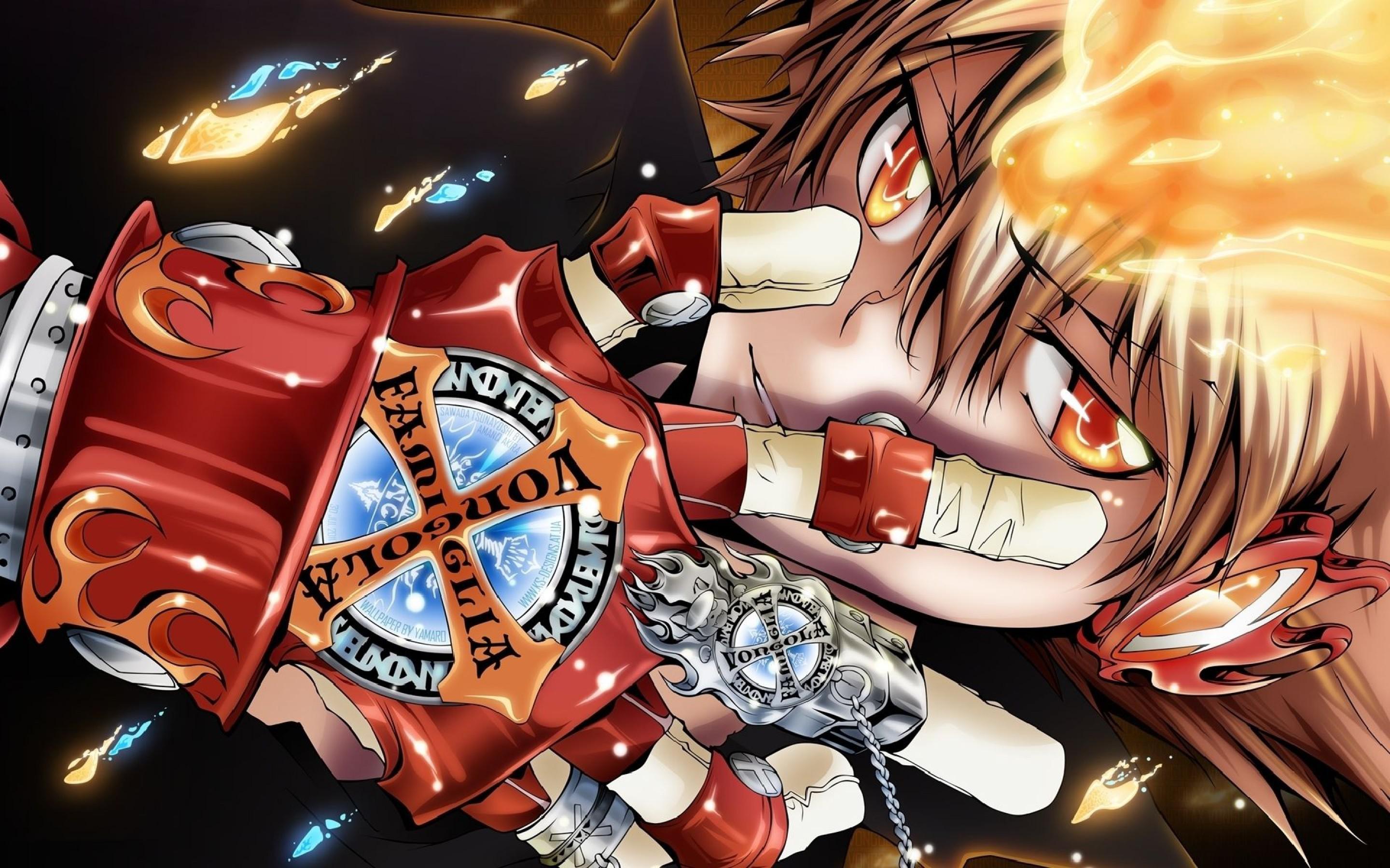 2880x1800 Wallpaper Of Anime Boy Background Image 4k Tablet Hitman Reborn