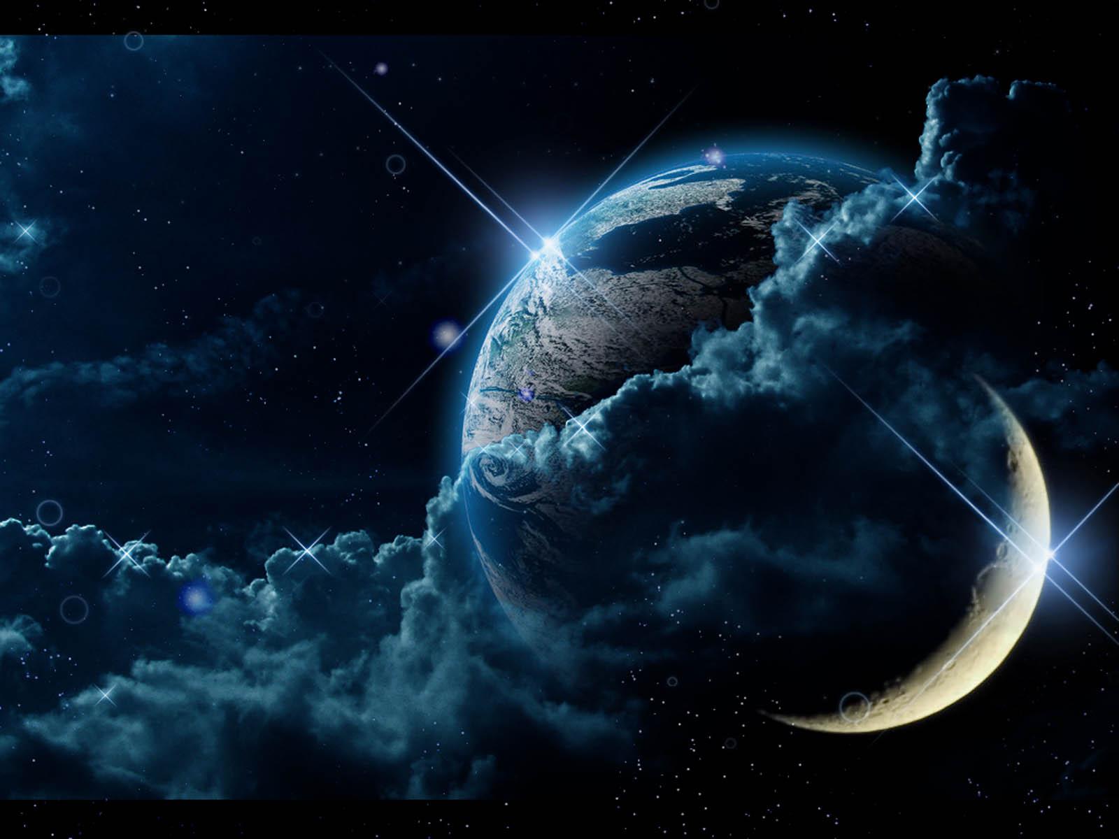 1600x1200 Fantasy moon's World Wallpaper