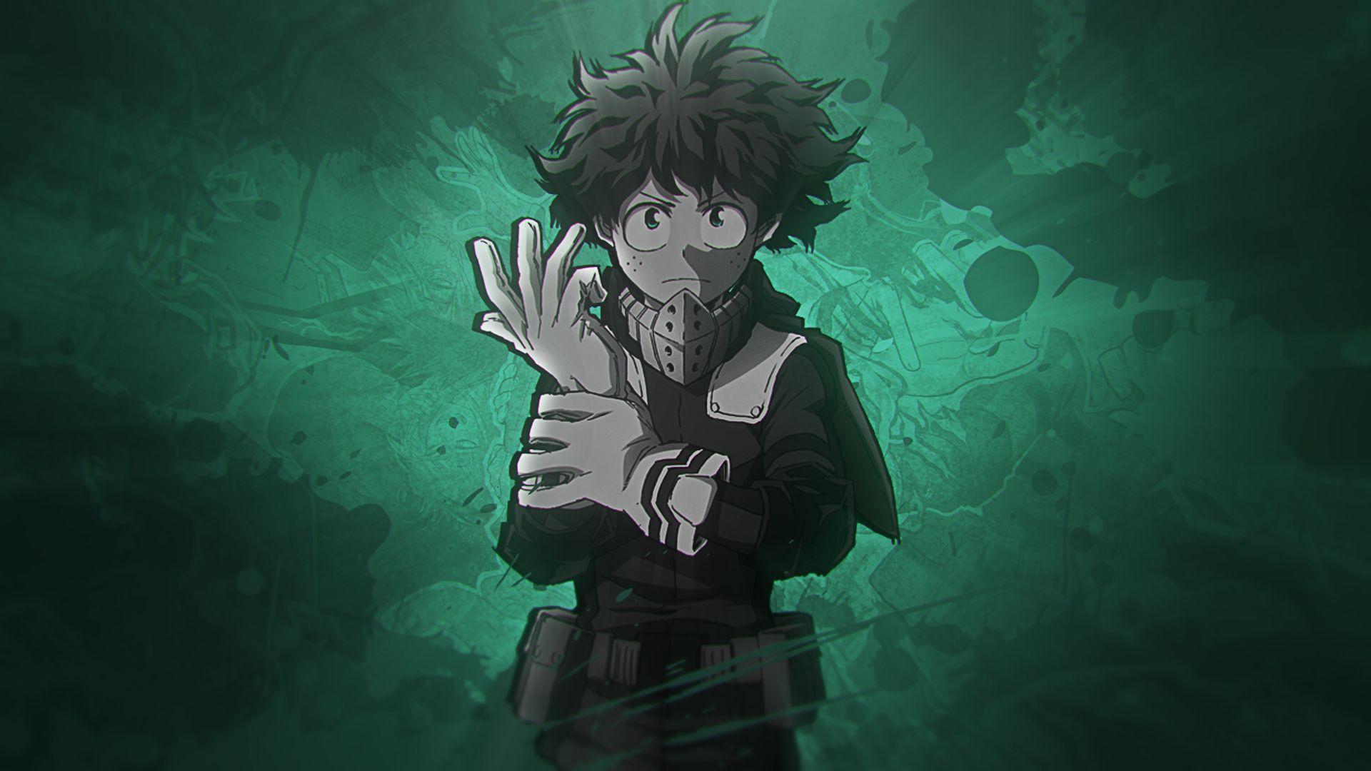 1920x1080 Deku My Hero Academia Desktop Wallpaper