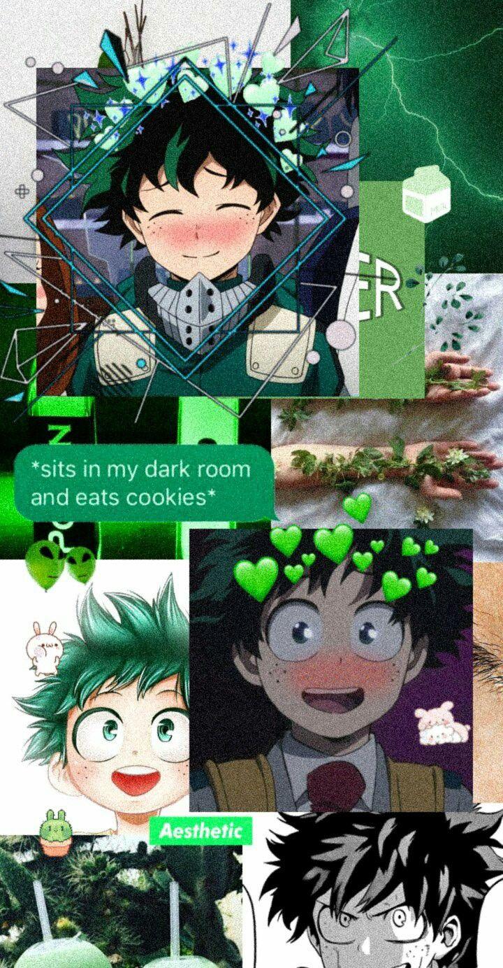 720x1384 Deku Phone Cute Wallpaper