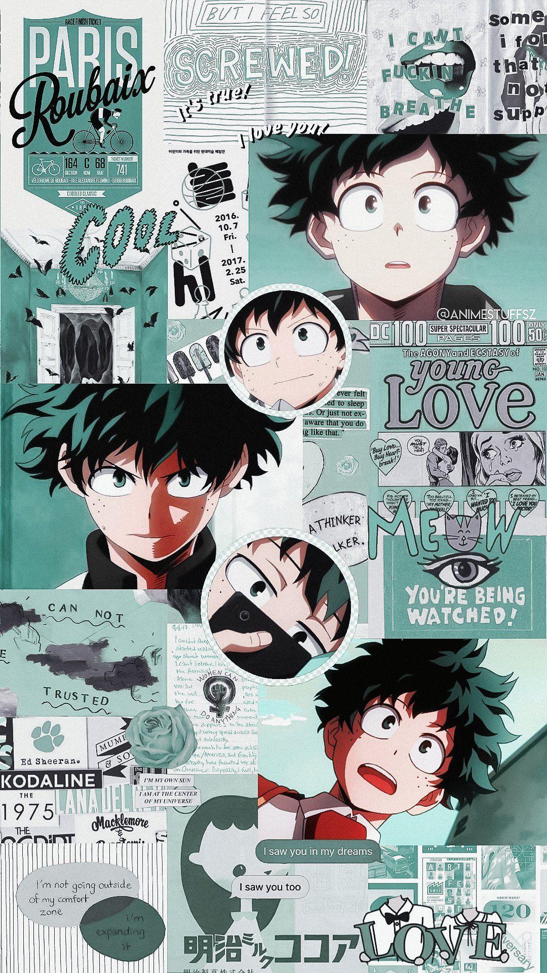 1080x1920 BNHA Izuku Kawaii Wallpaper