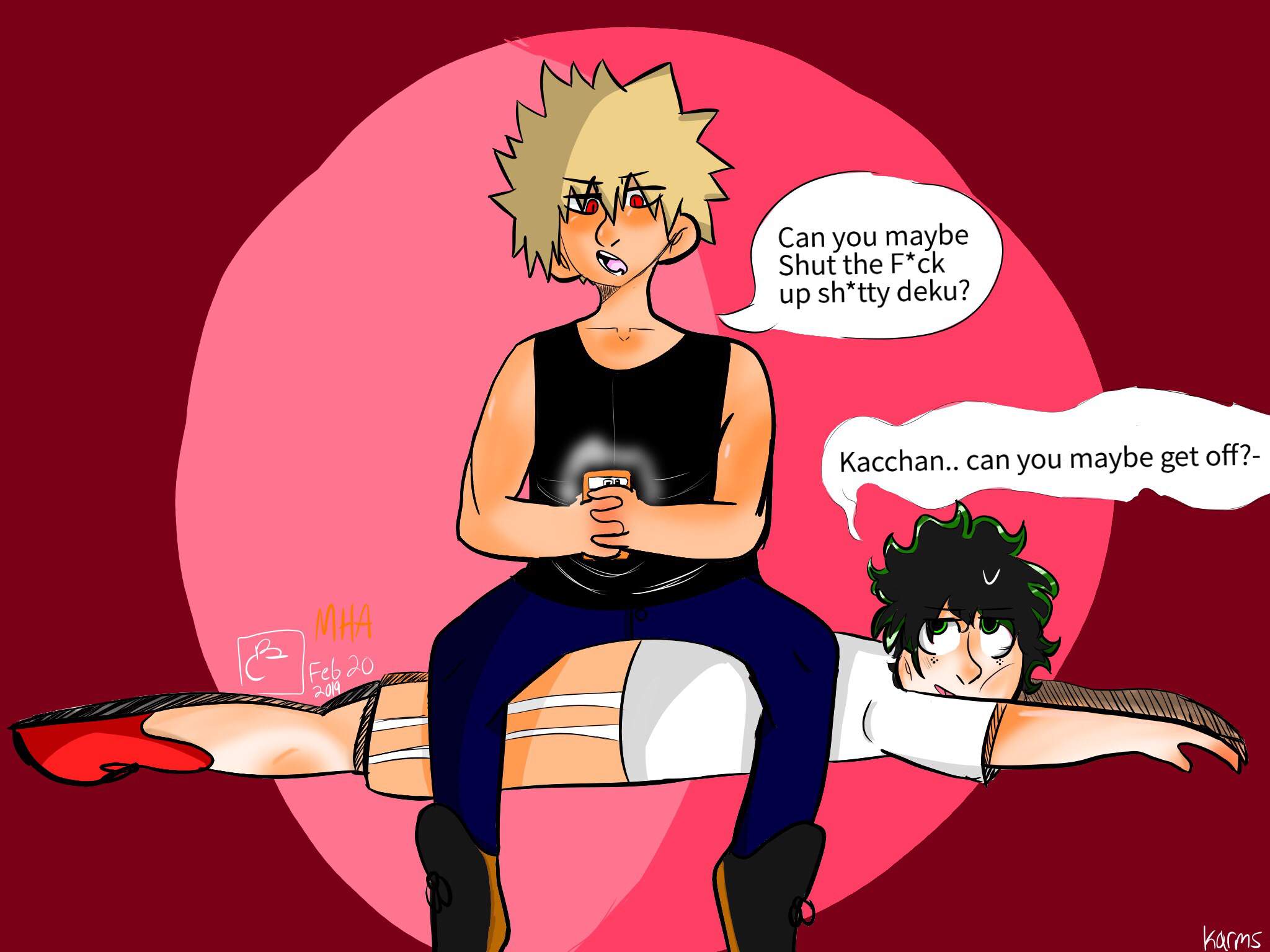 2048x1536 Bakudeku Wallpaper
