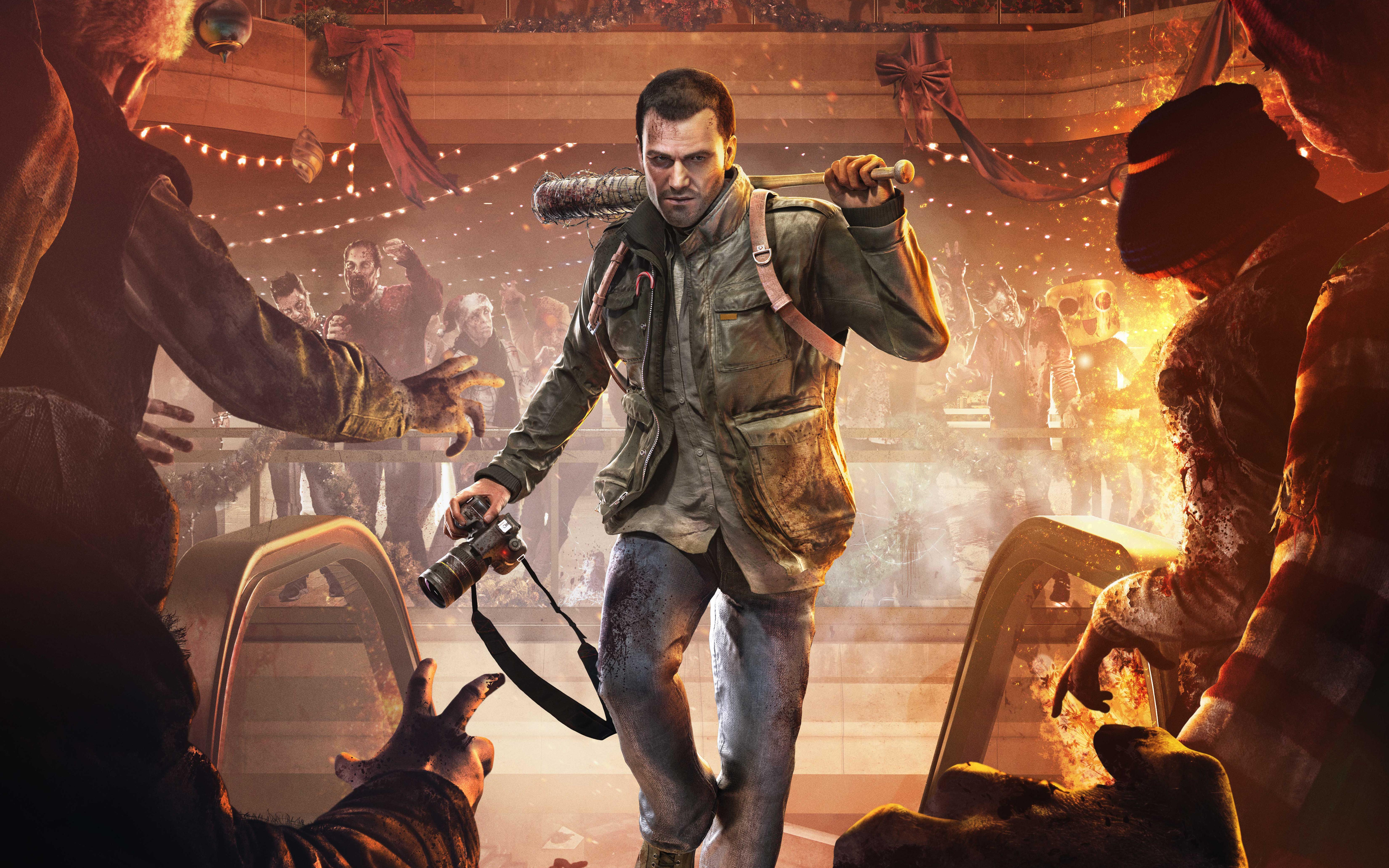 7680x4800 Dead Rising 4 Weapons