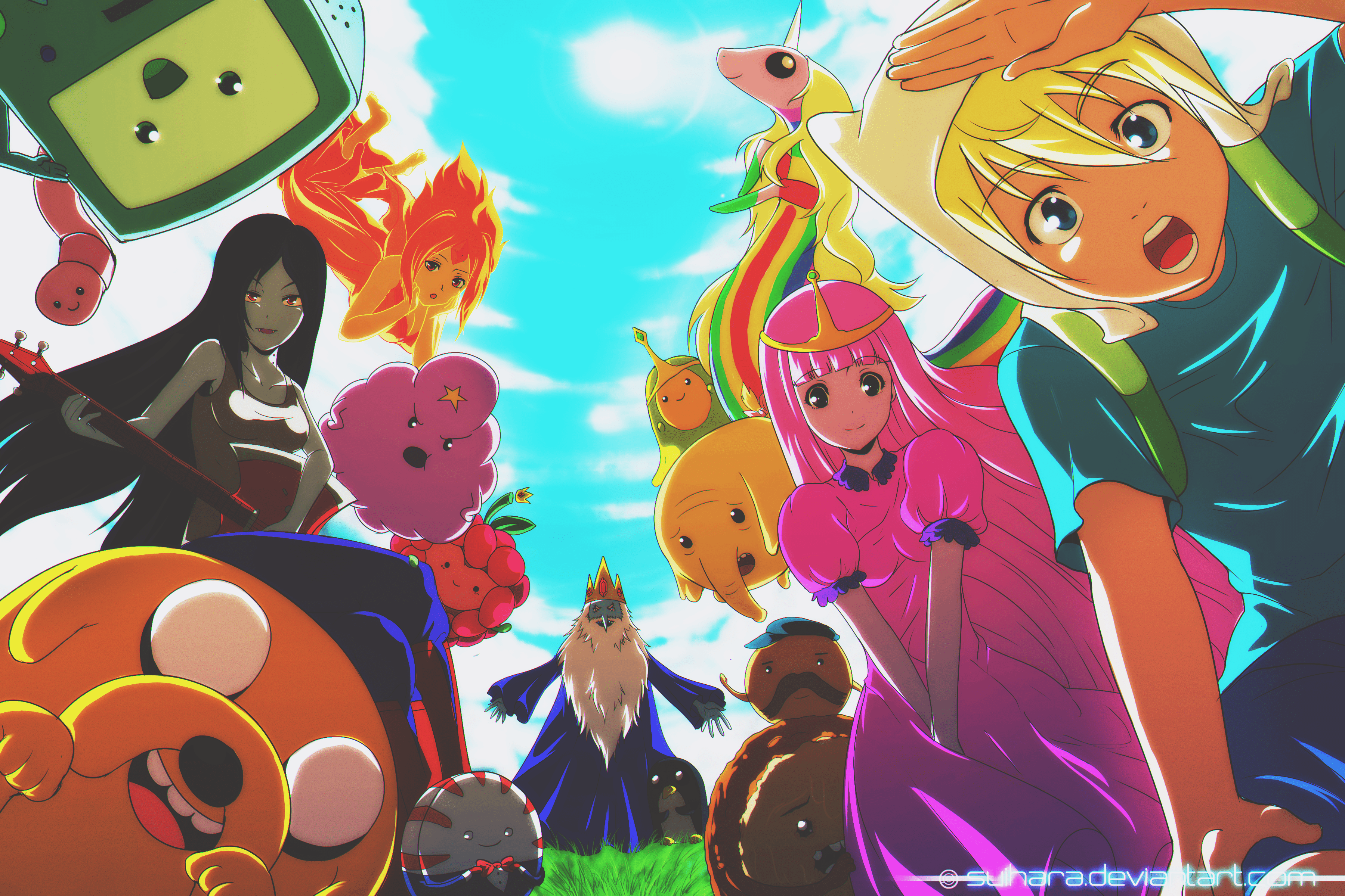 3600x2400 Marceline And Princess Bubblegum Wallpaper HD