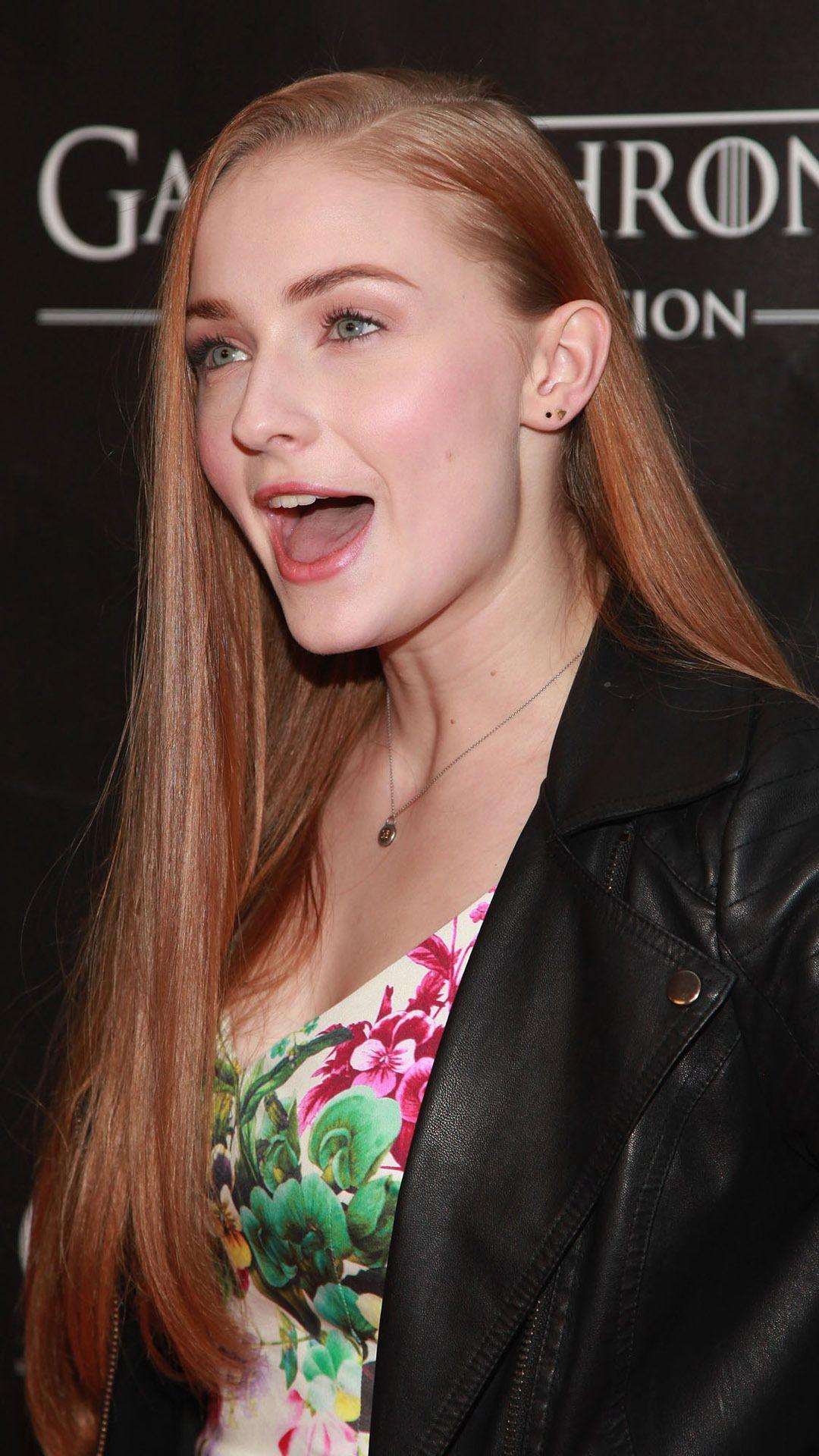 1080x1920 Sophie Turner Mobile Background