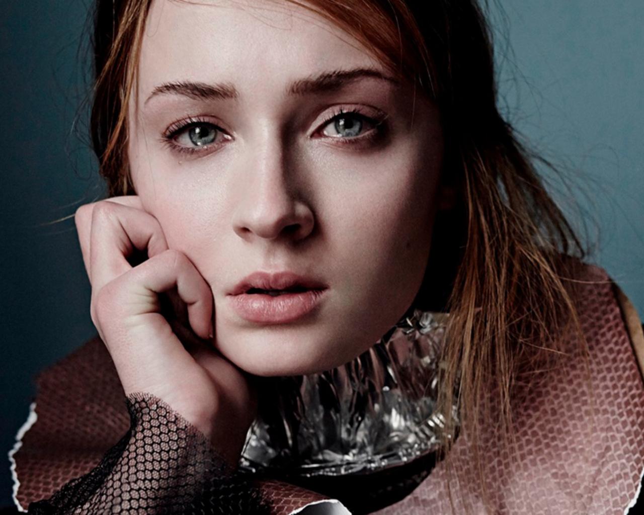 1280x1024 Desktop Wallpaper Sophie Turner, HD Image, Picture, Background, Utml25