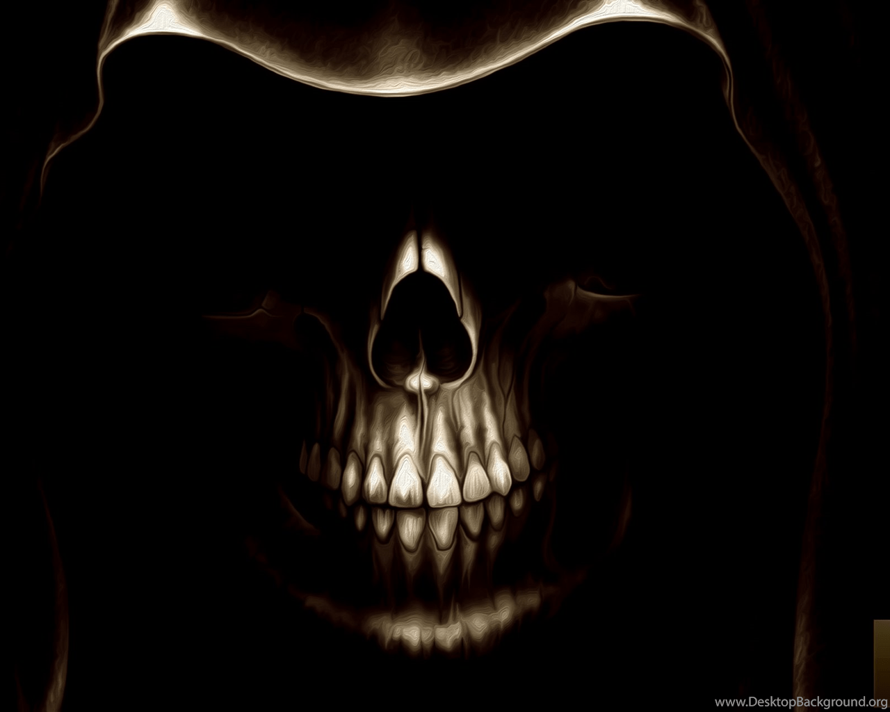 1280x1024 Dark Skeleton Wallpaper By The Golden God Desktop Background