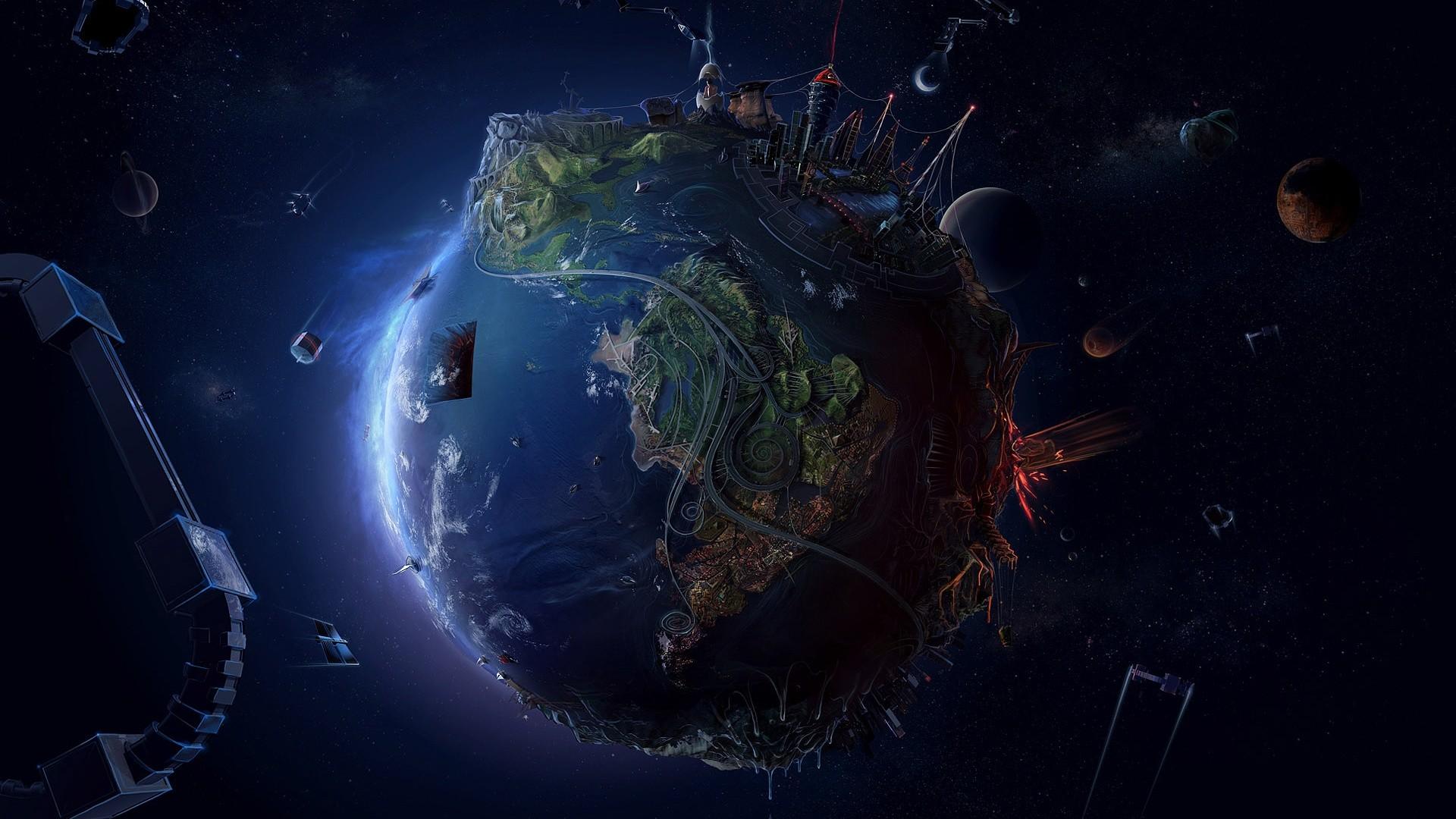 1920x1080 Planet Earth Wallpaper 1920×1080