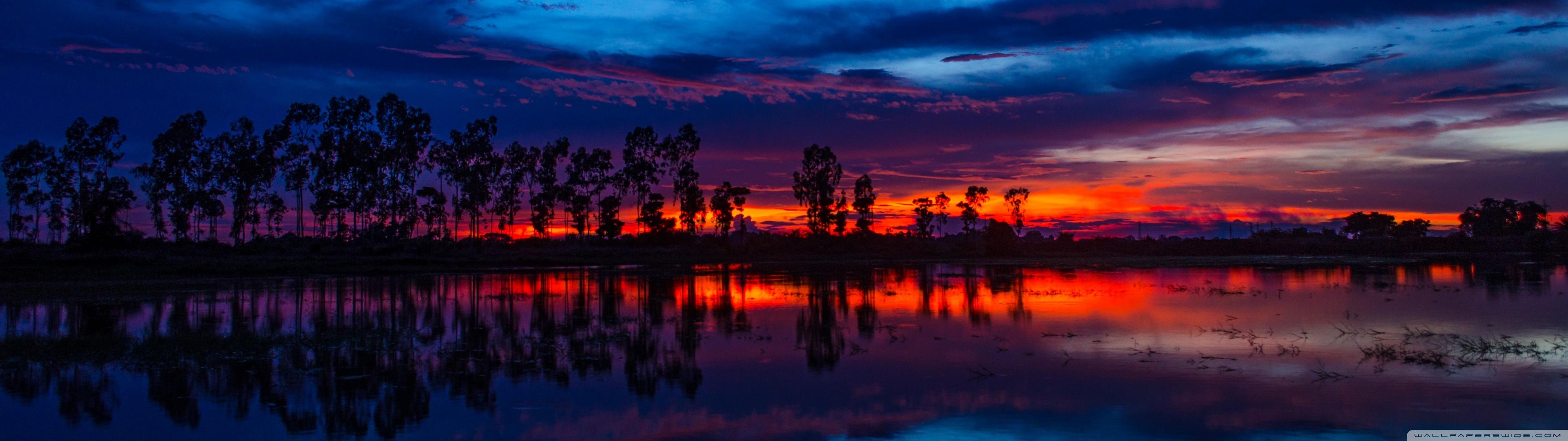 3840x1080 Sunset Wallpapers Top Free 3840x1080 Sunset Backgrounds Wallpaperaccess