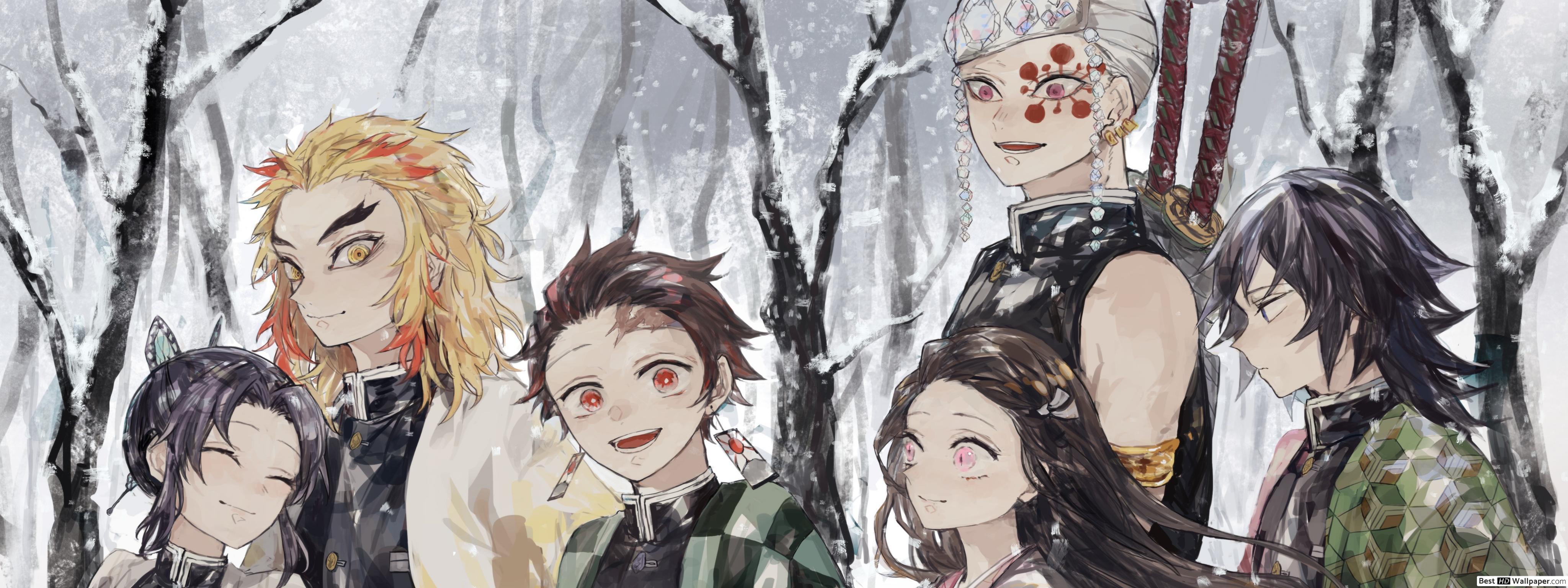 Kimetsu No Yaiba Dual Monitor Wallpapers - Top Free Kimetsu No Yaiba ...