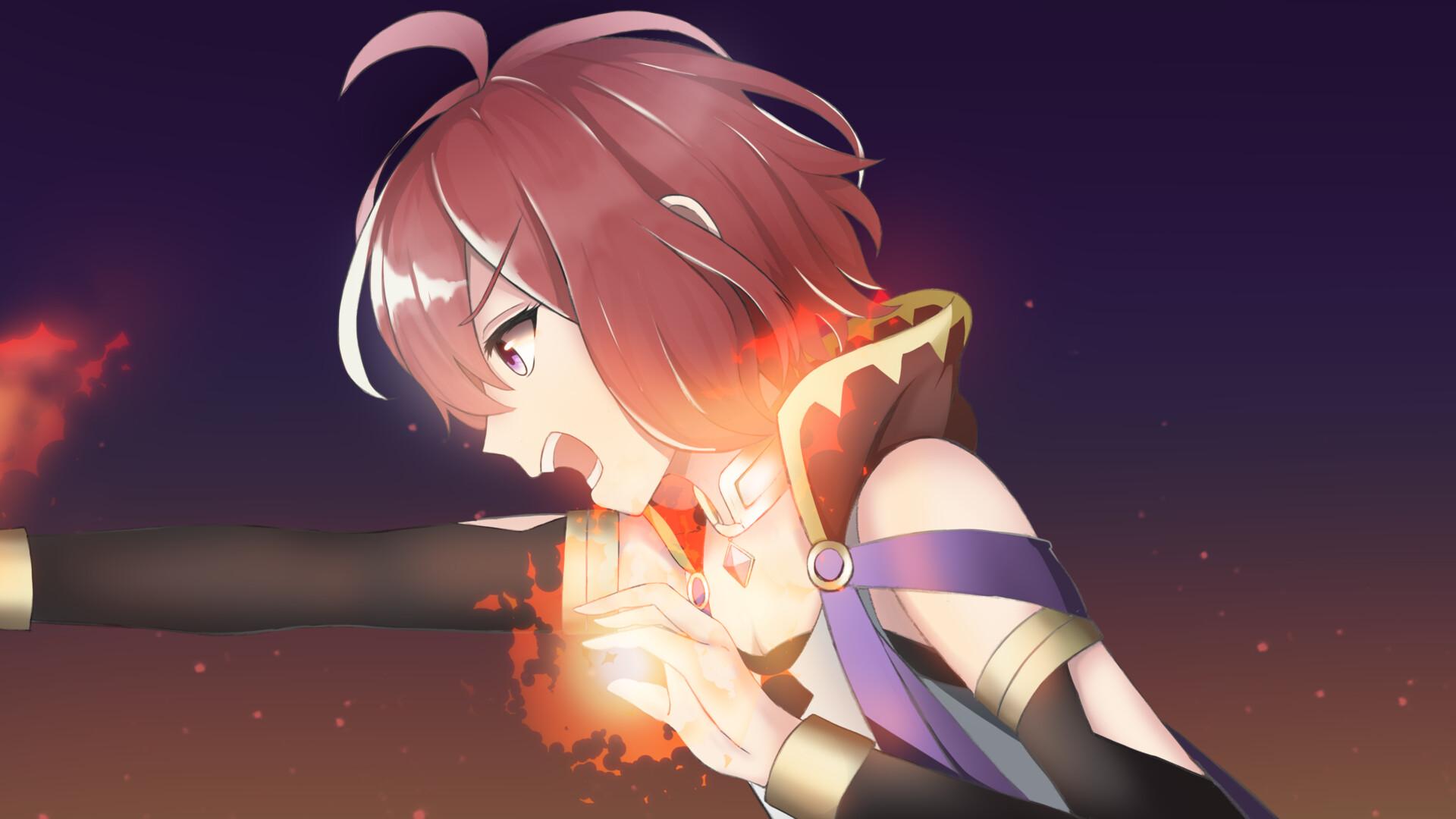 1920x1080 Mage & Demon Queen Wallpaper Fanart, Porukana